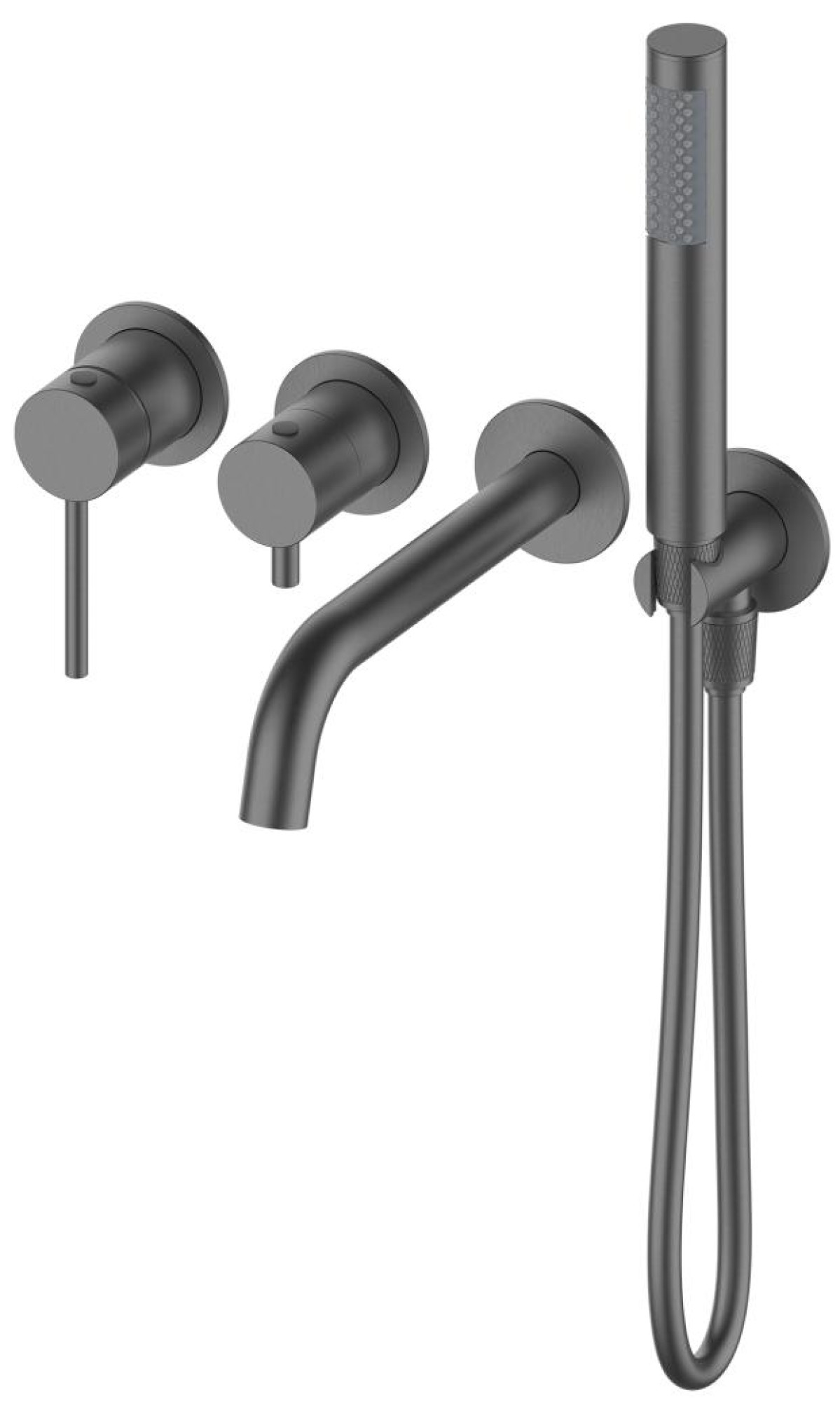 Смеситель Oliveeka 889017 (оружейная сталь) - фото2