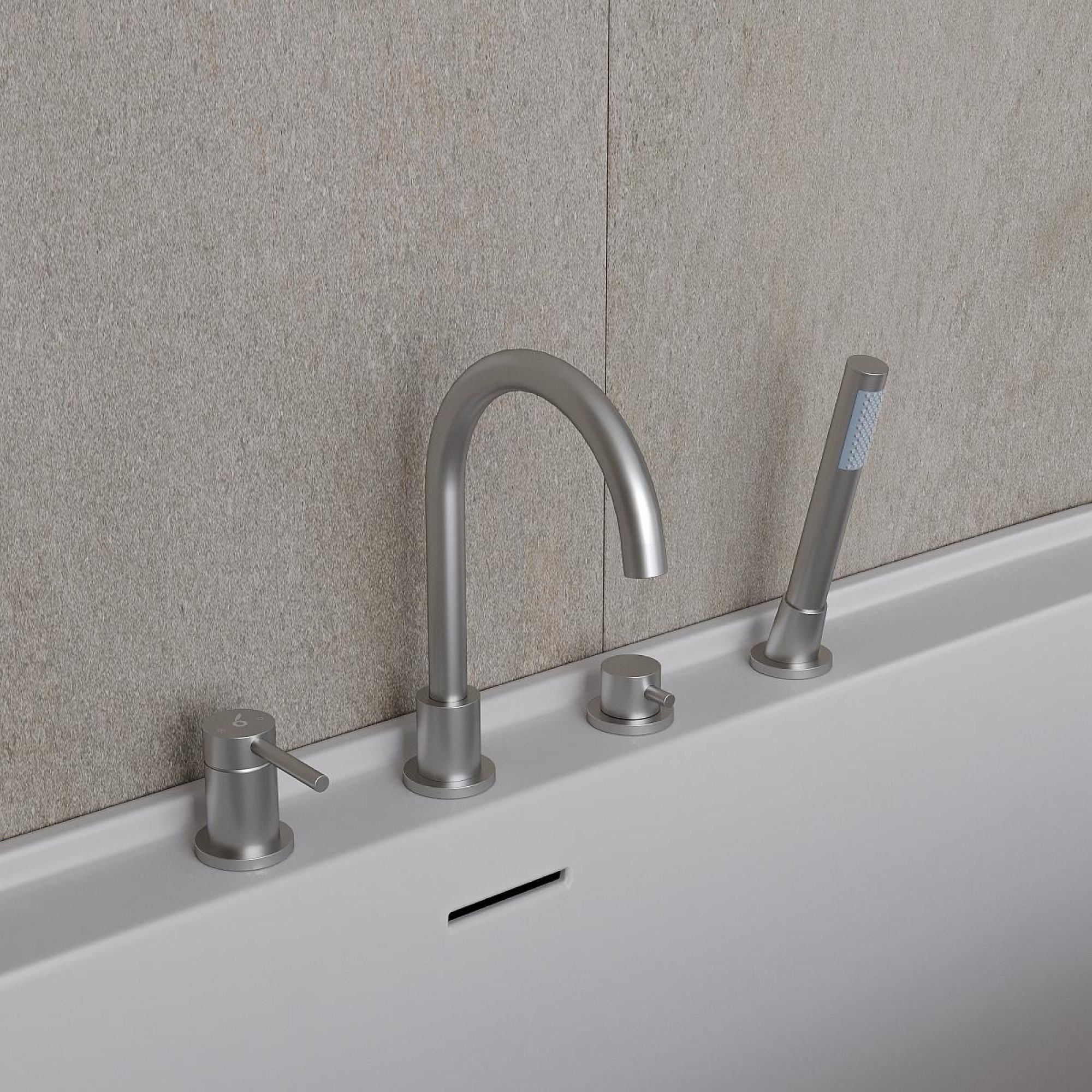 Смеситель Oliveeka 669017 (никель) - фото1