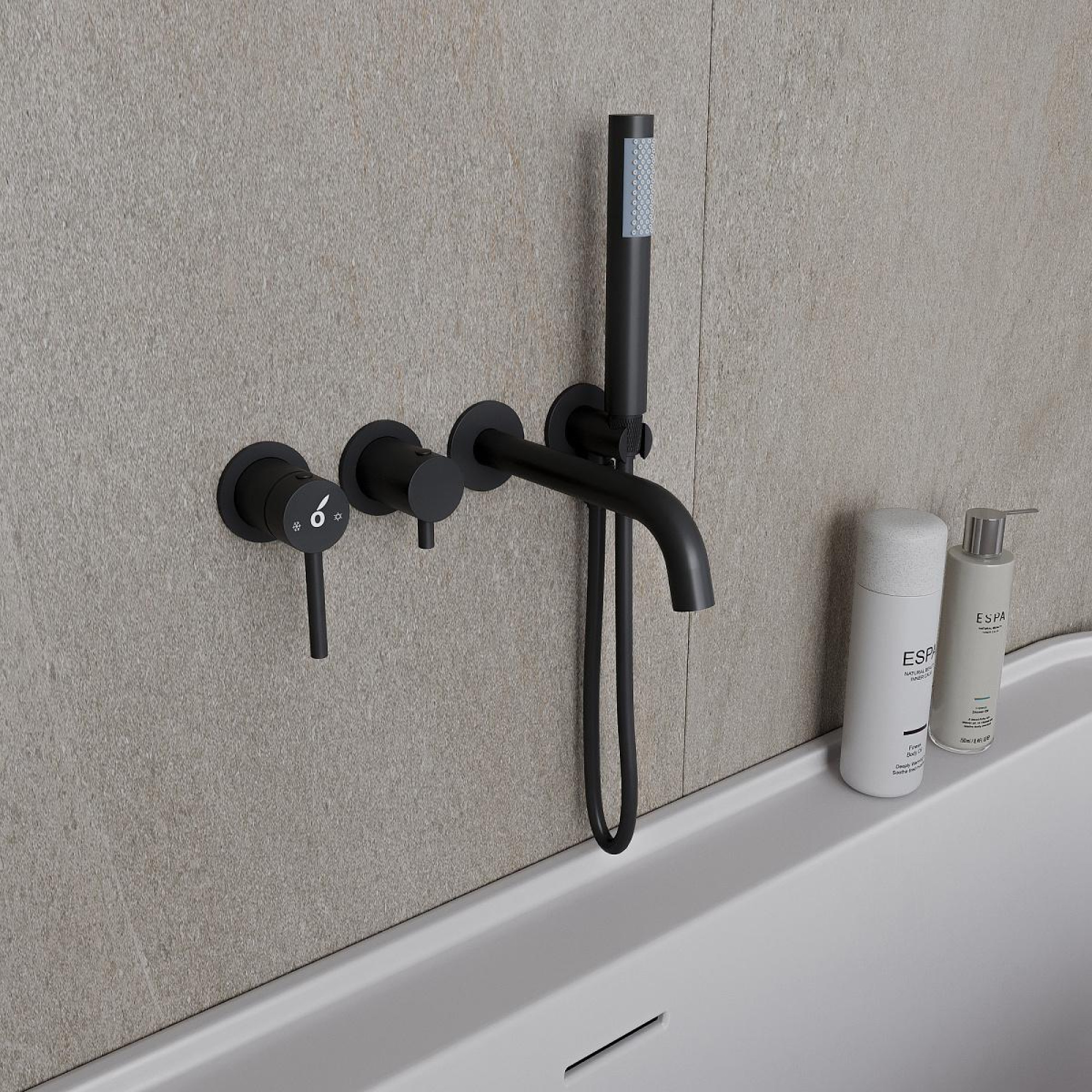 Смеситель Oliveeka 889017 (черный) - фото1