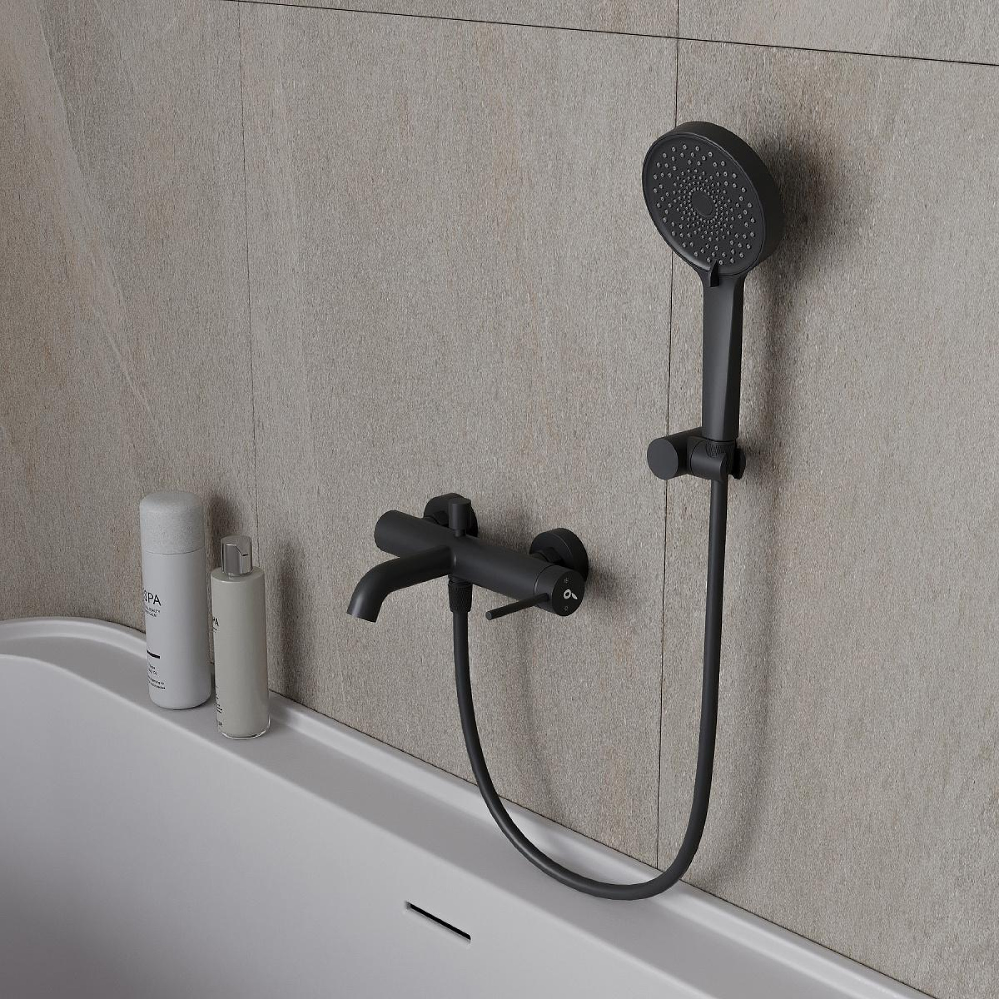 Смеситель Oliveeka 639017 (черный) - фото1