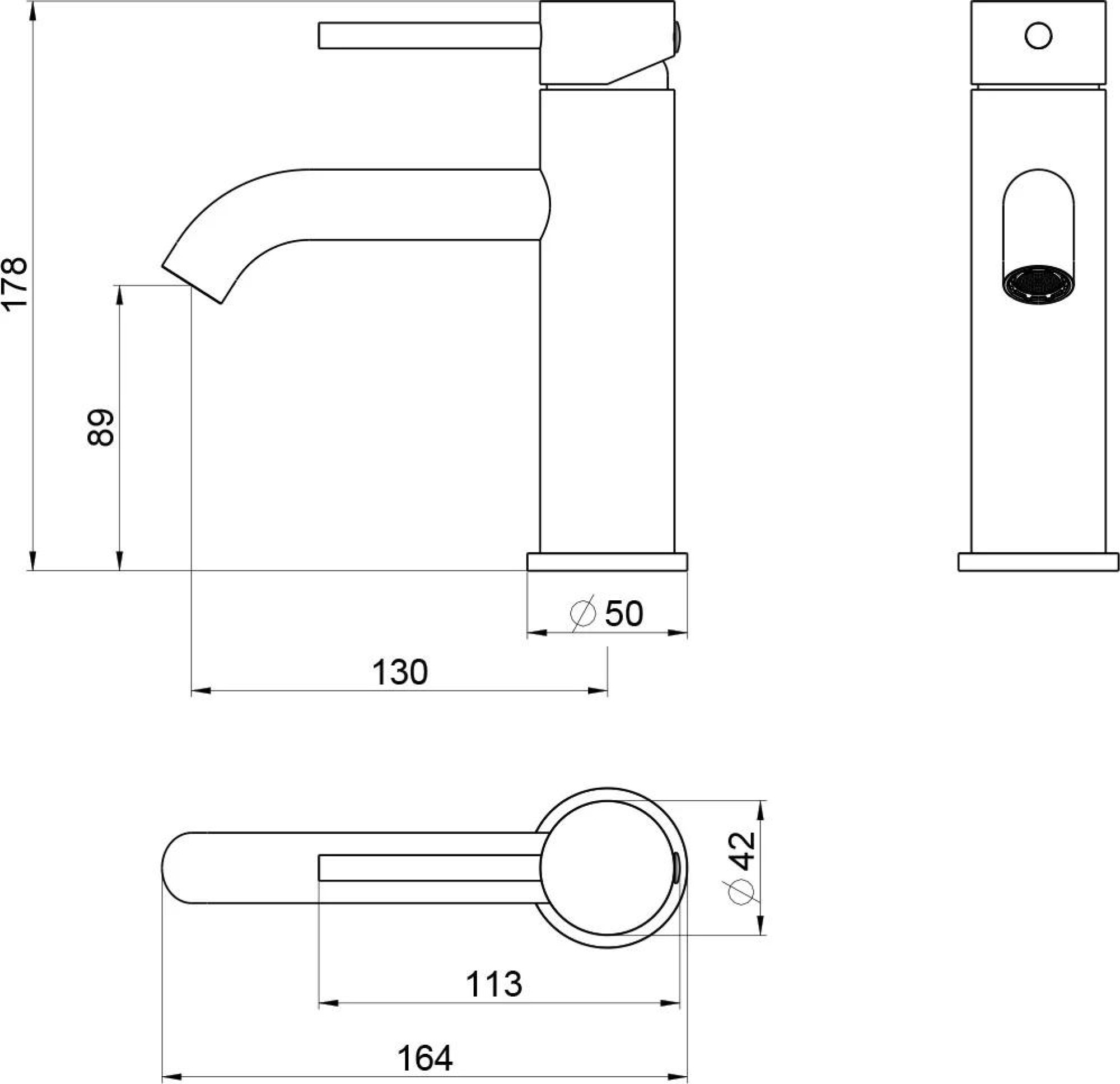 Смеситель Oliveeka 962001 (золотой) фото-3