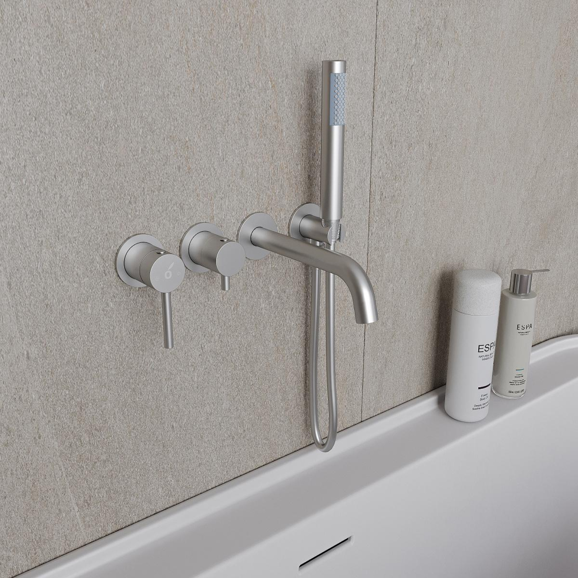 Смеситель Oliveeka 889017 (никель) - фото1