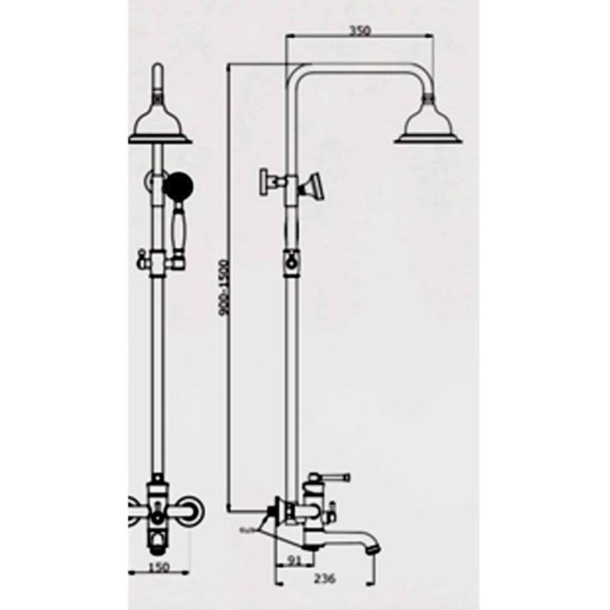 Душевая система  Vieir V273562-D - фото2