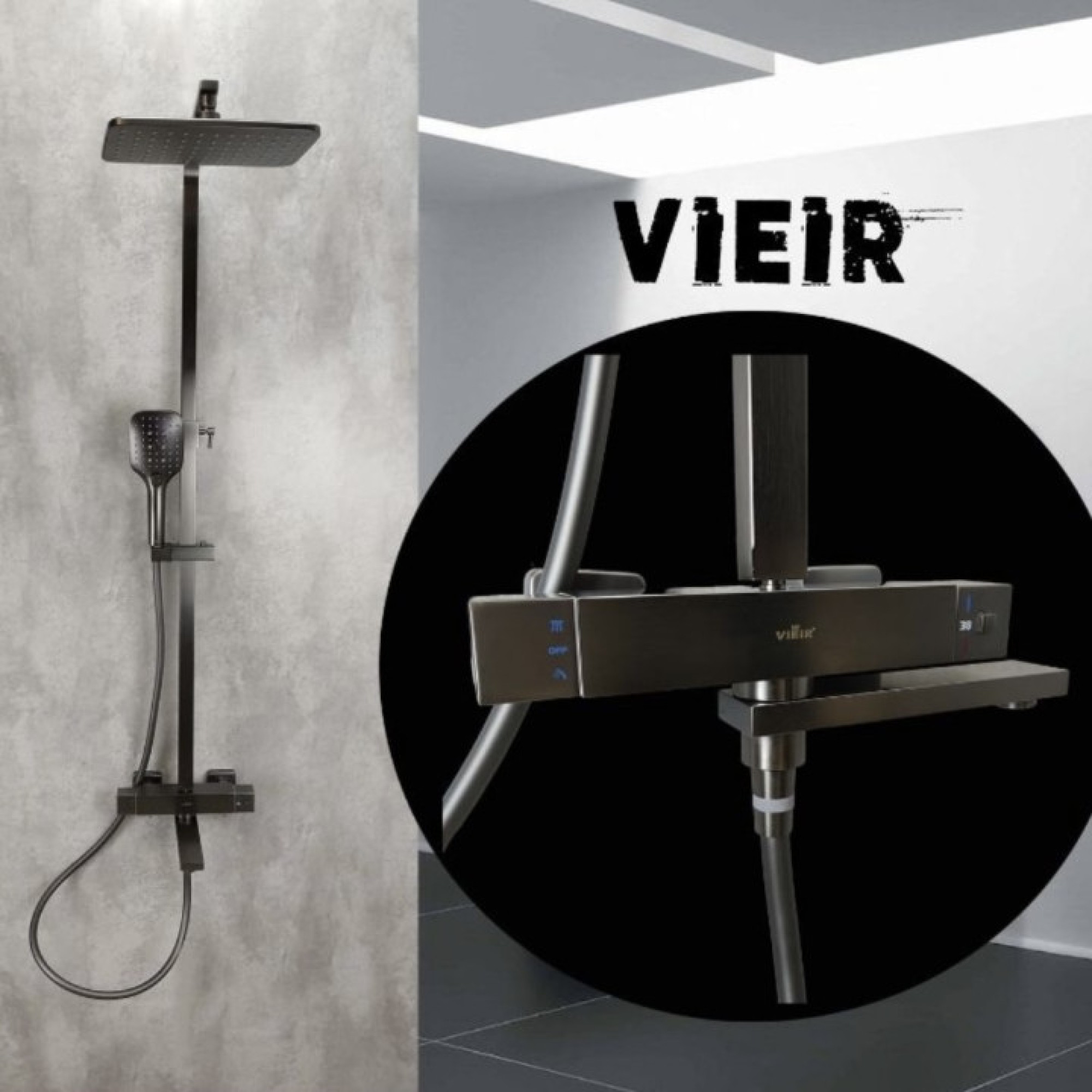 Душевая система  Vieir V393561-G фото-10