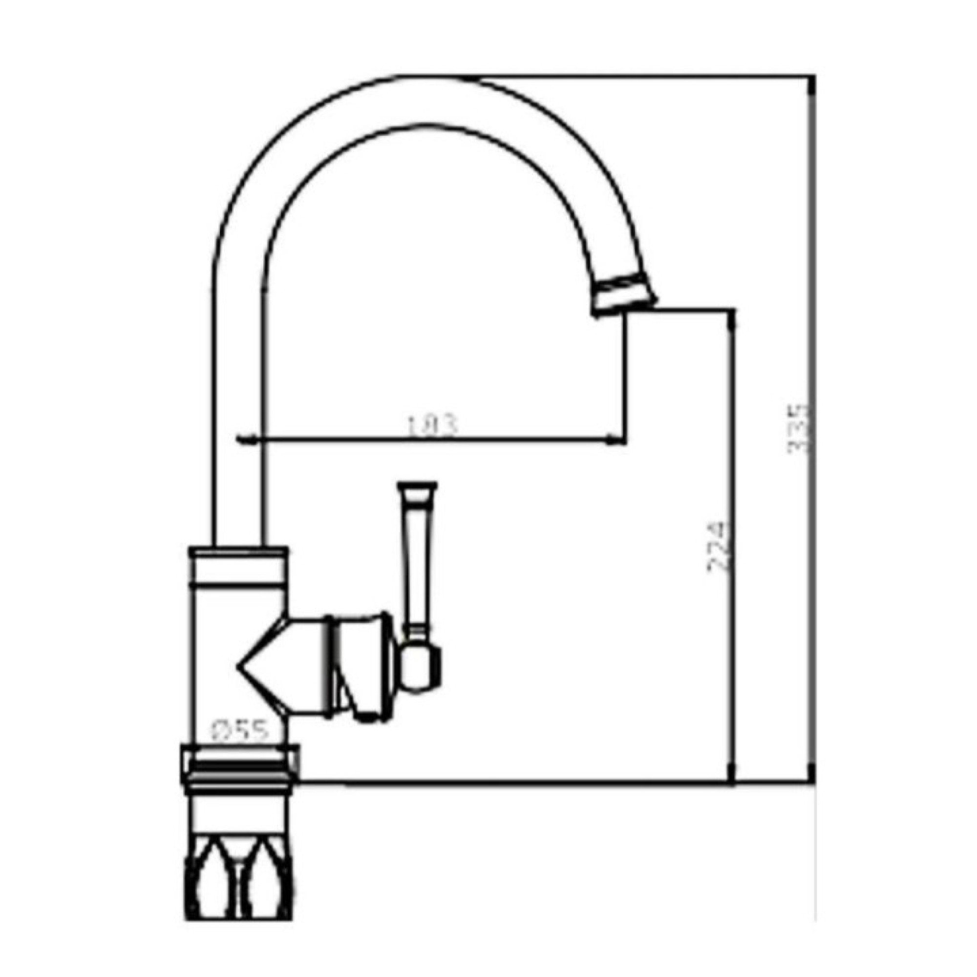 Смеситель Vieir V273521 - фото2
