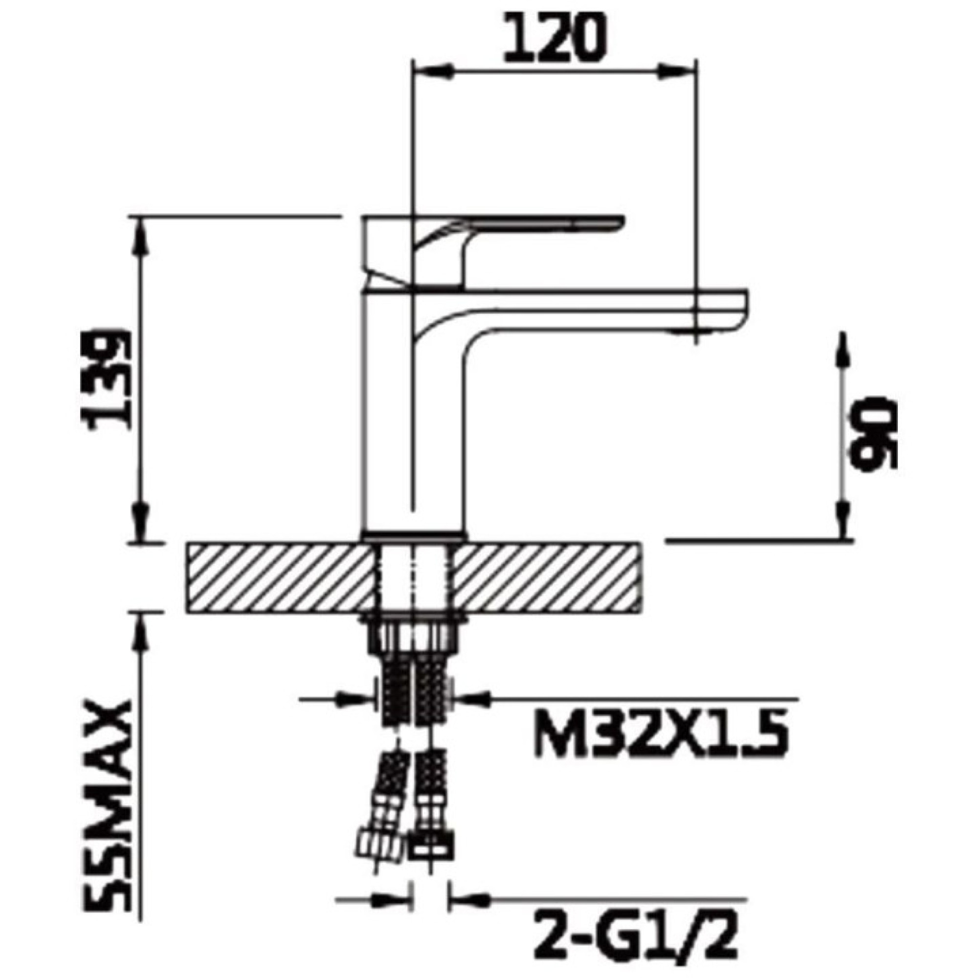 Смеситель Vieir V043511 - фото2