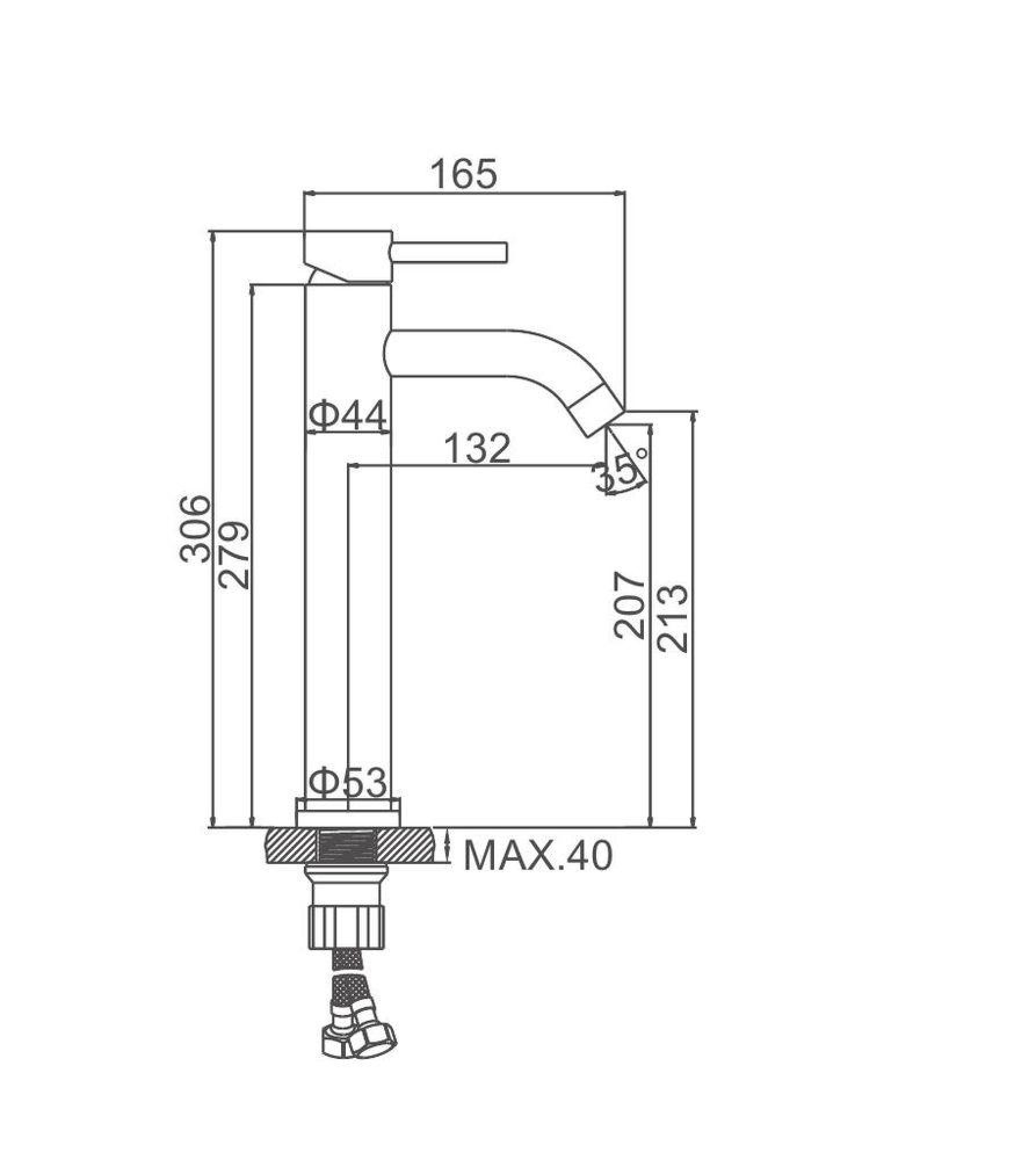 Смеситель Ledeme L71106B - фото2