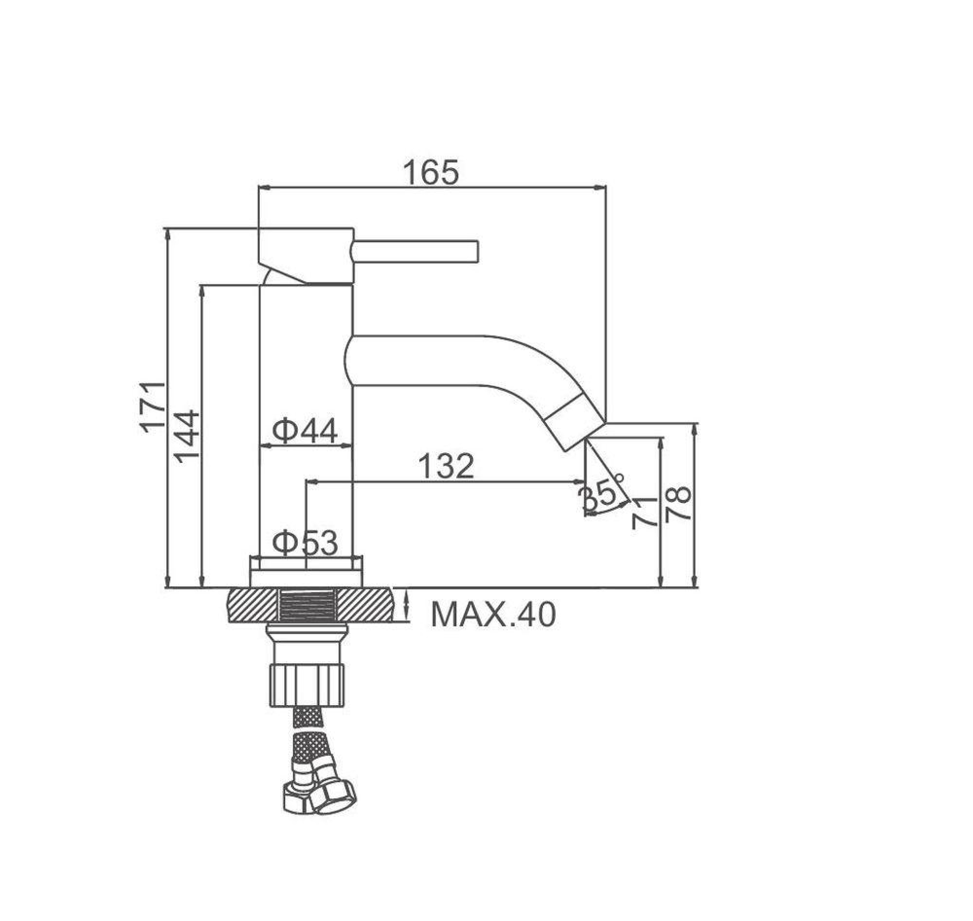Смеситель Ledeme L71006 фото-3