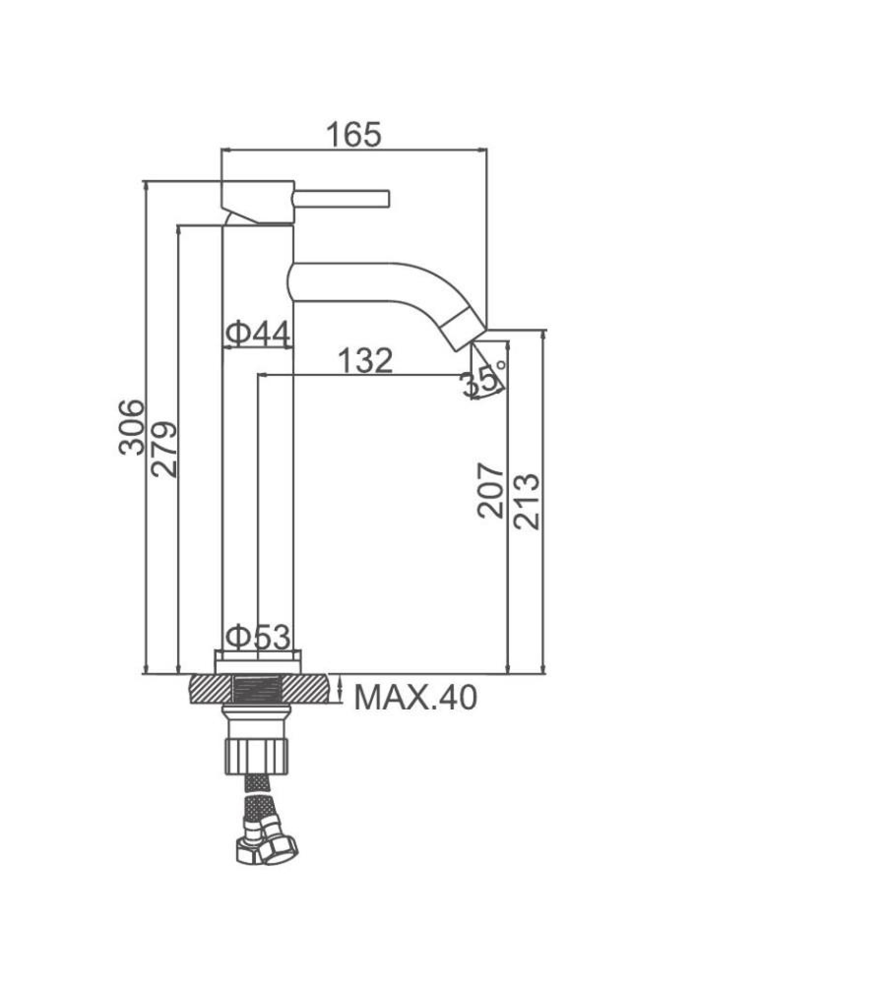 Смеситель Ledeme L71106 фото-4