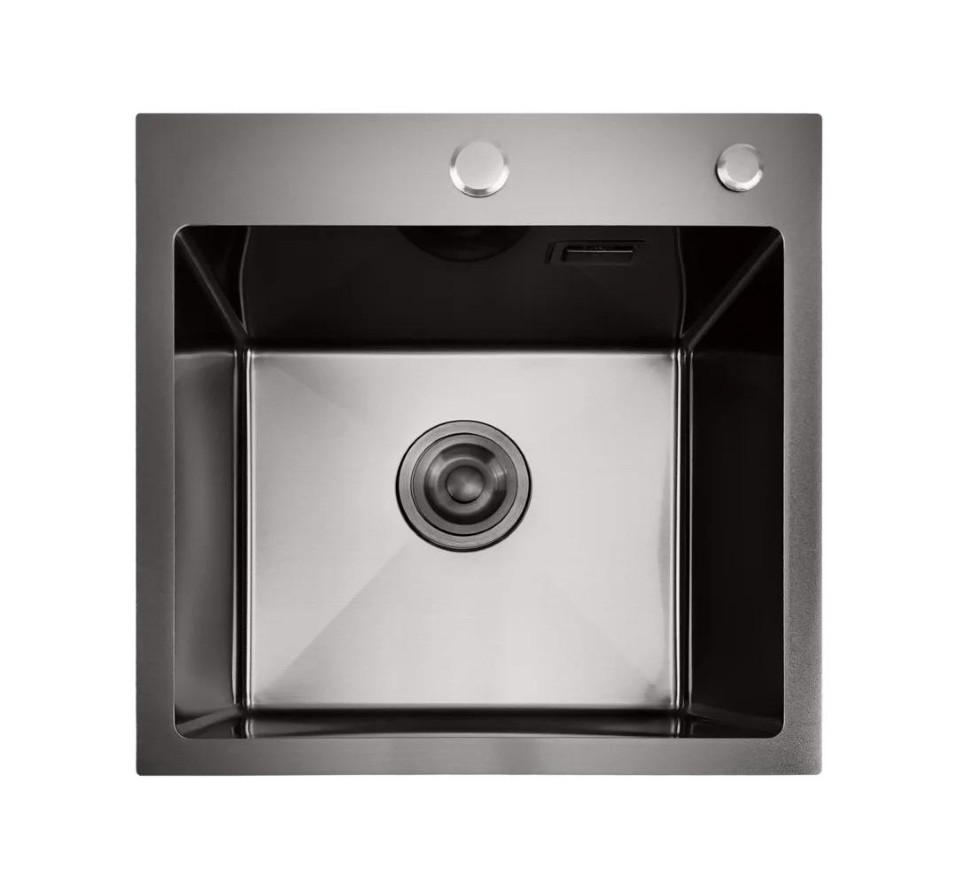 Кухонная мойка Stellar E4444NB (нано черный) - фото1