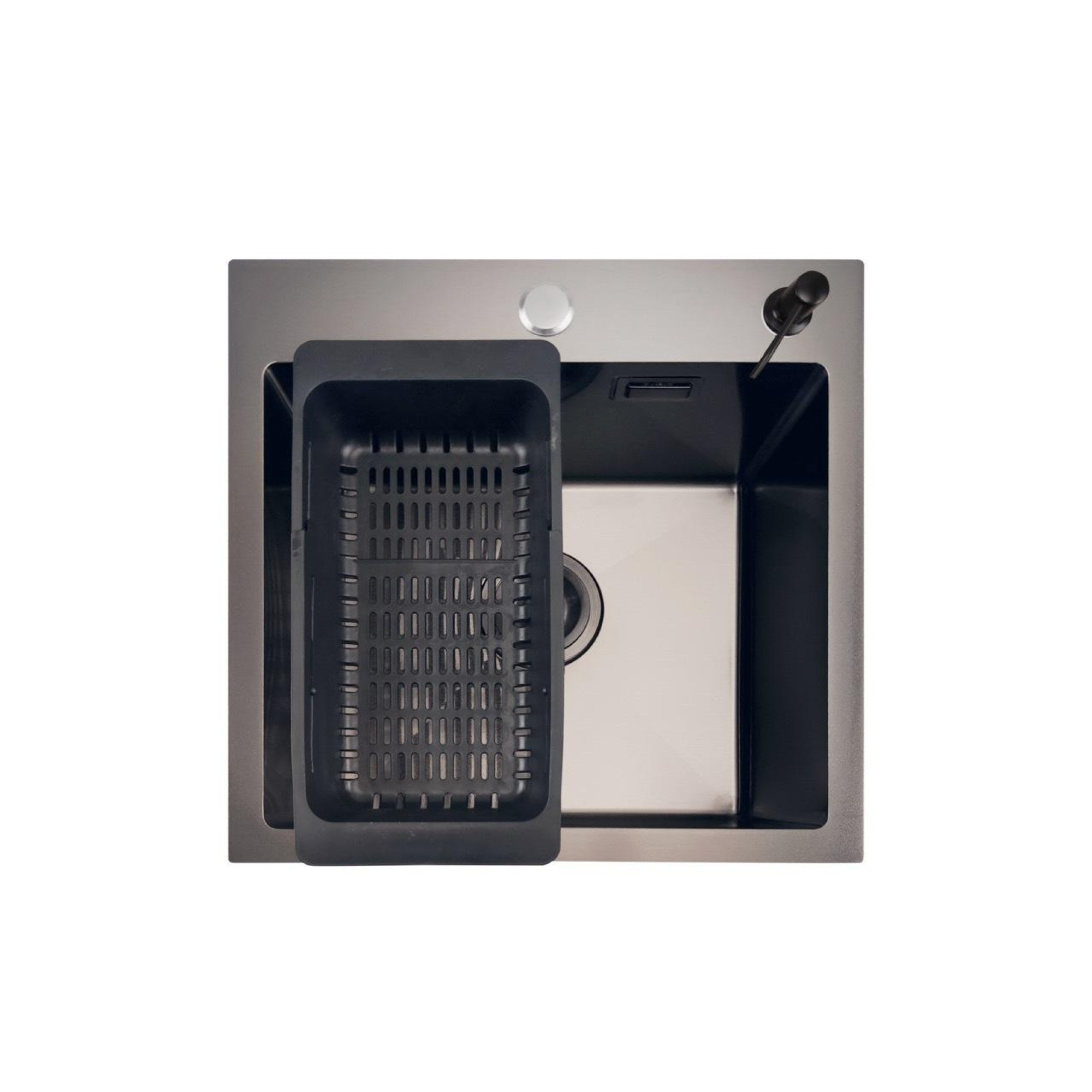 Кухонная мойка Stellar E4444NB (нано черный) фото-5 Кухонная мойка Stellar E4444NB (нано черный) фото-5