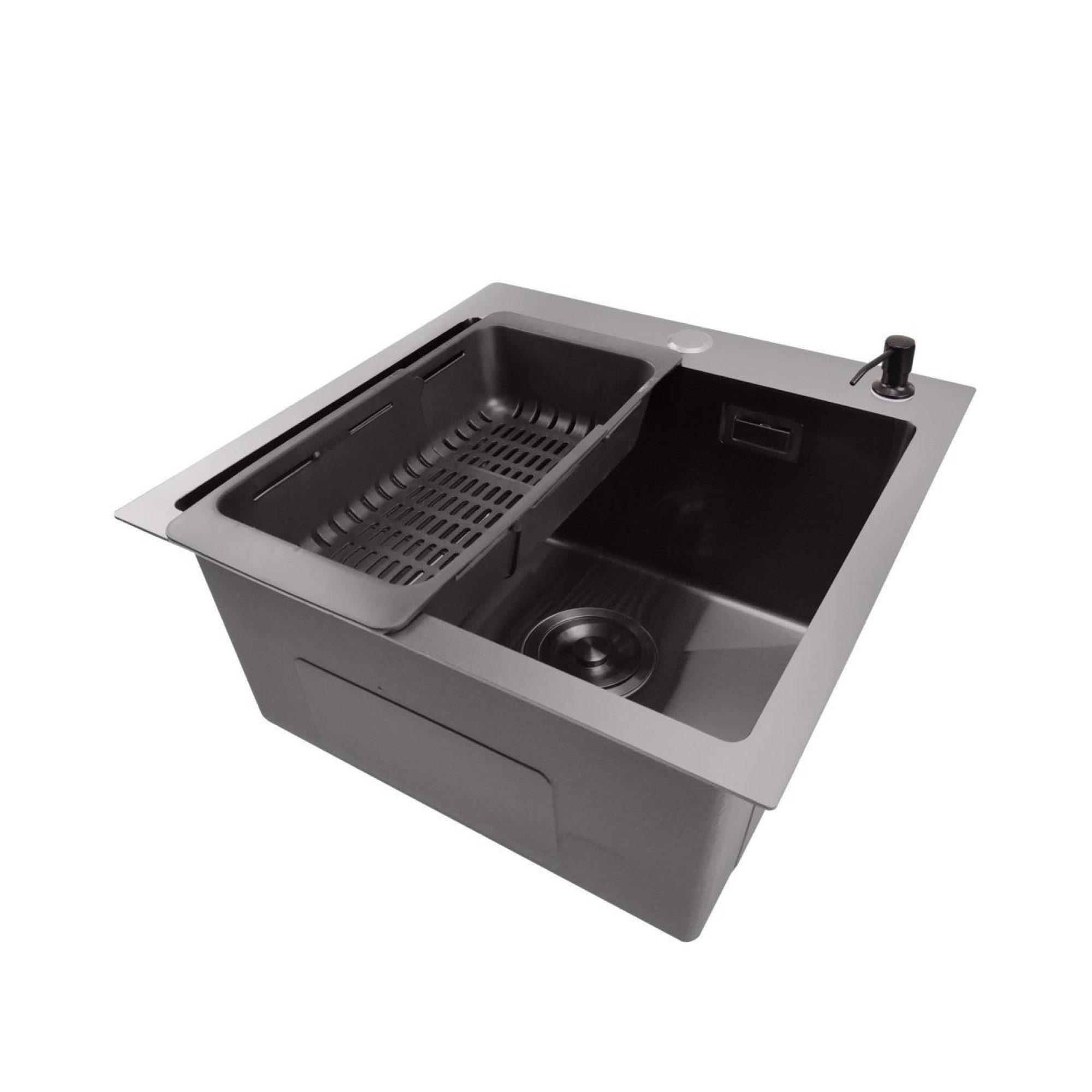 Кухонная мойка Stellar E4444NB (нано черный) фото-7 Кухонная мойка Stellar E4444NB (нано черный) фото-7