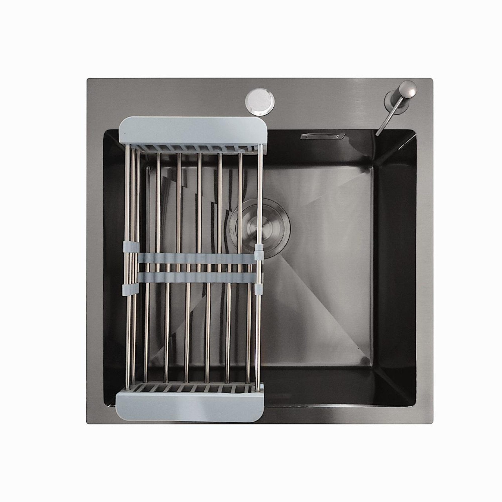 Кухонная мойка Stellar Nano E5050GE (серый) фото-4 Кухонная мойка Stellar Nano E5050GE (серый) фото-4