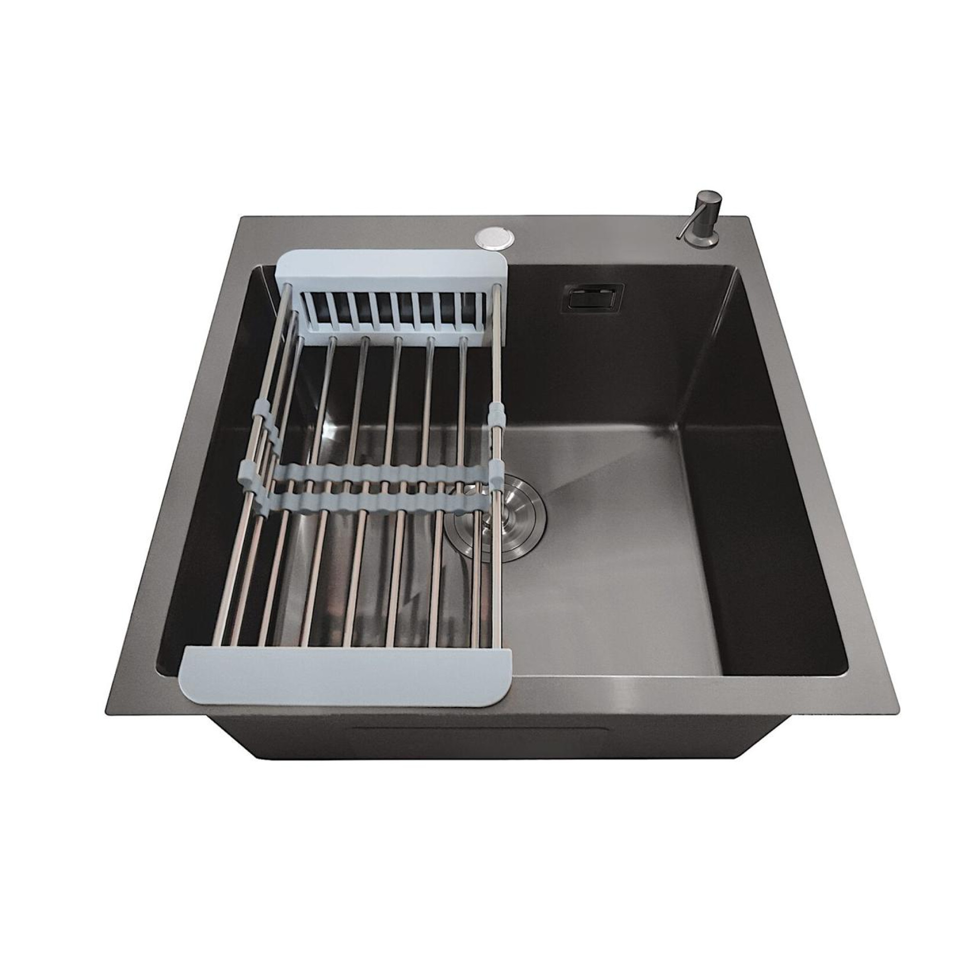 Кухонная мойка Stellar Nano E5050GE (серый) фото-5 Кухонная мойка Stellar Nano E5050GE (серый) фото-5