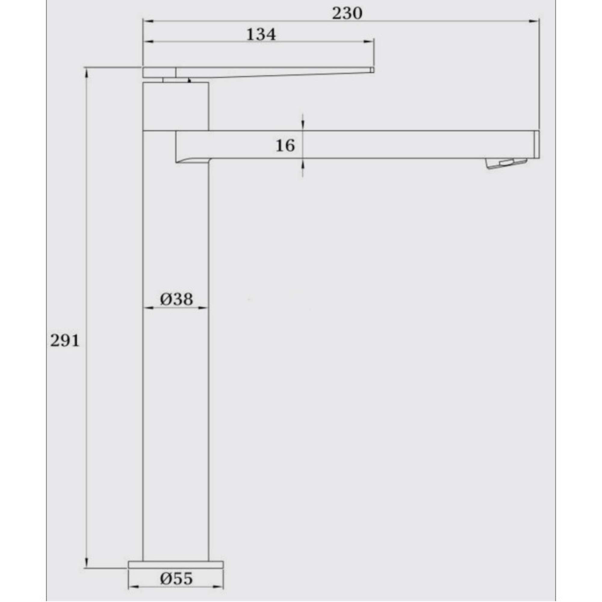 Смеситель Ganzer GZ 07012 (хром) - фото2