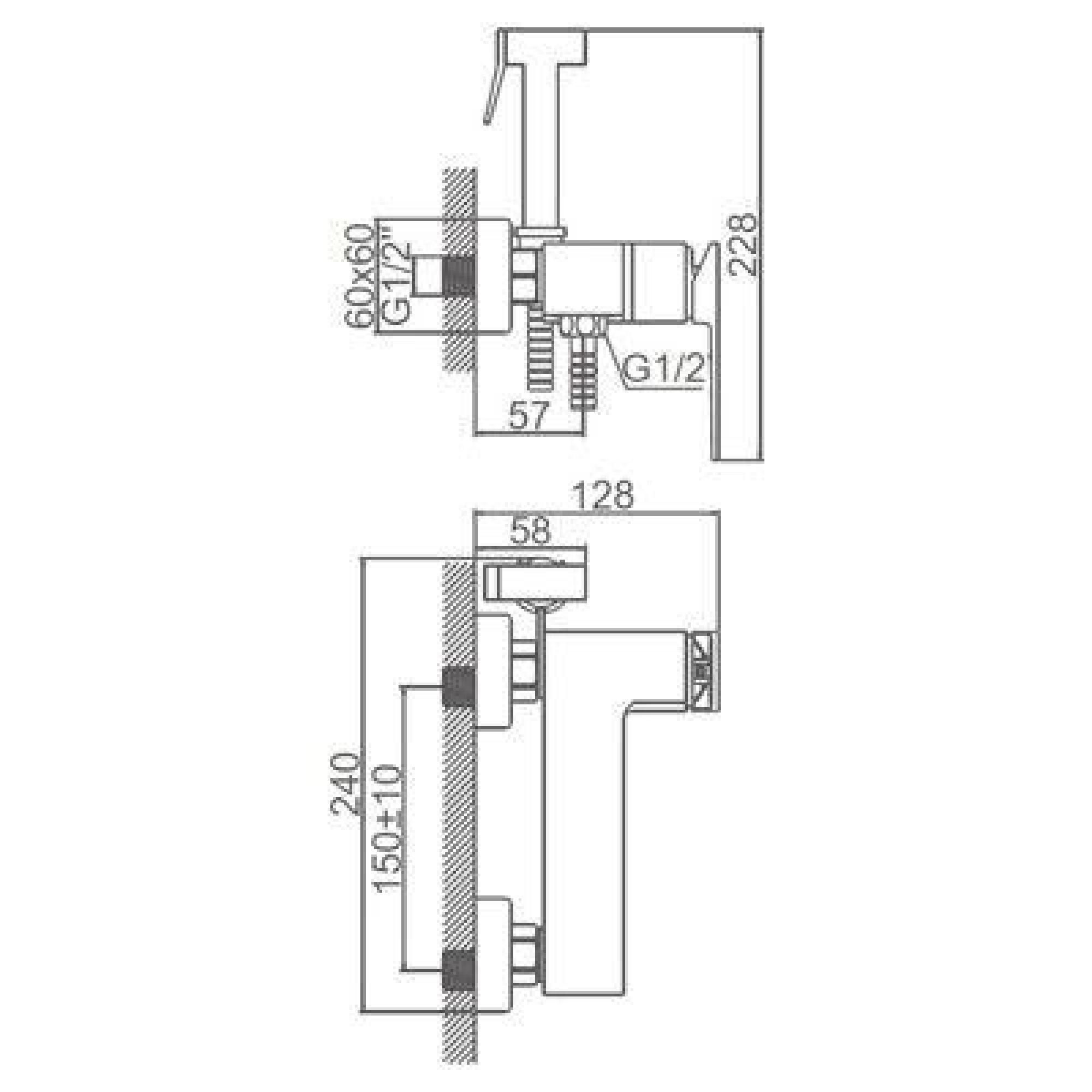 Гигиенический душ Ledeme L5278U - фото2