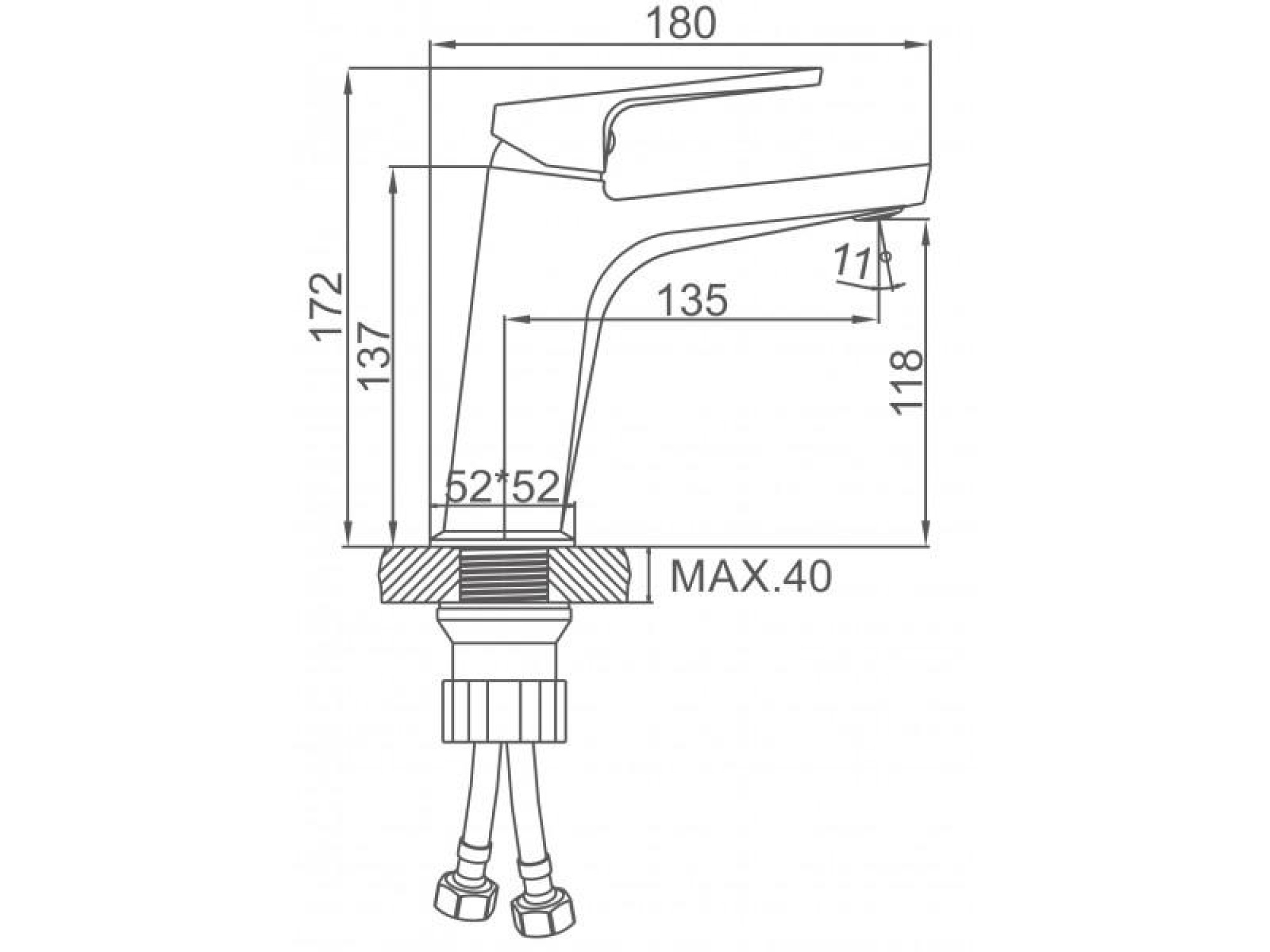 Смеситель Ledeme L1092Y фото-5