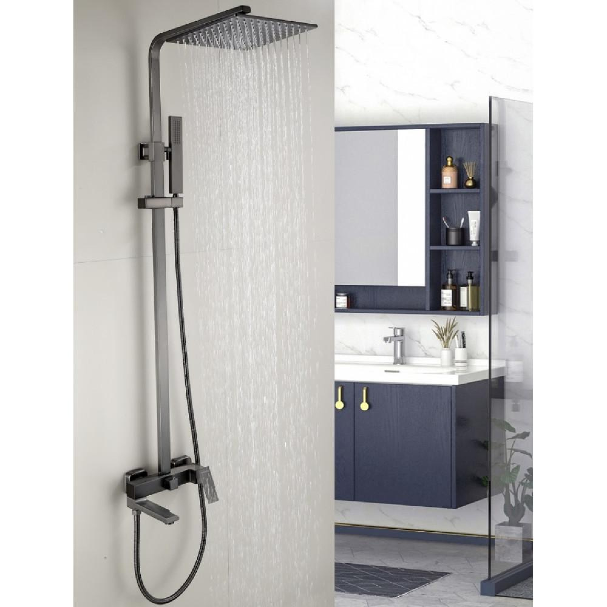 Душевая система Hansen HL33095-P - фото1 Душевая система Hansen HL33095-P - фото1