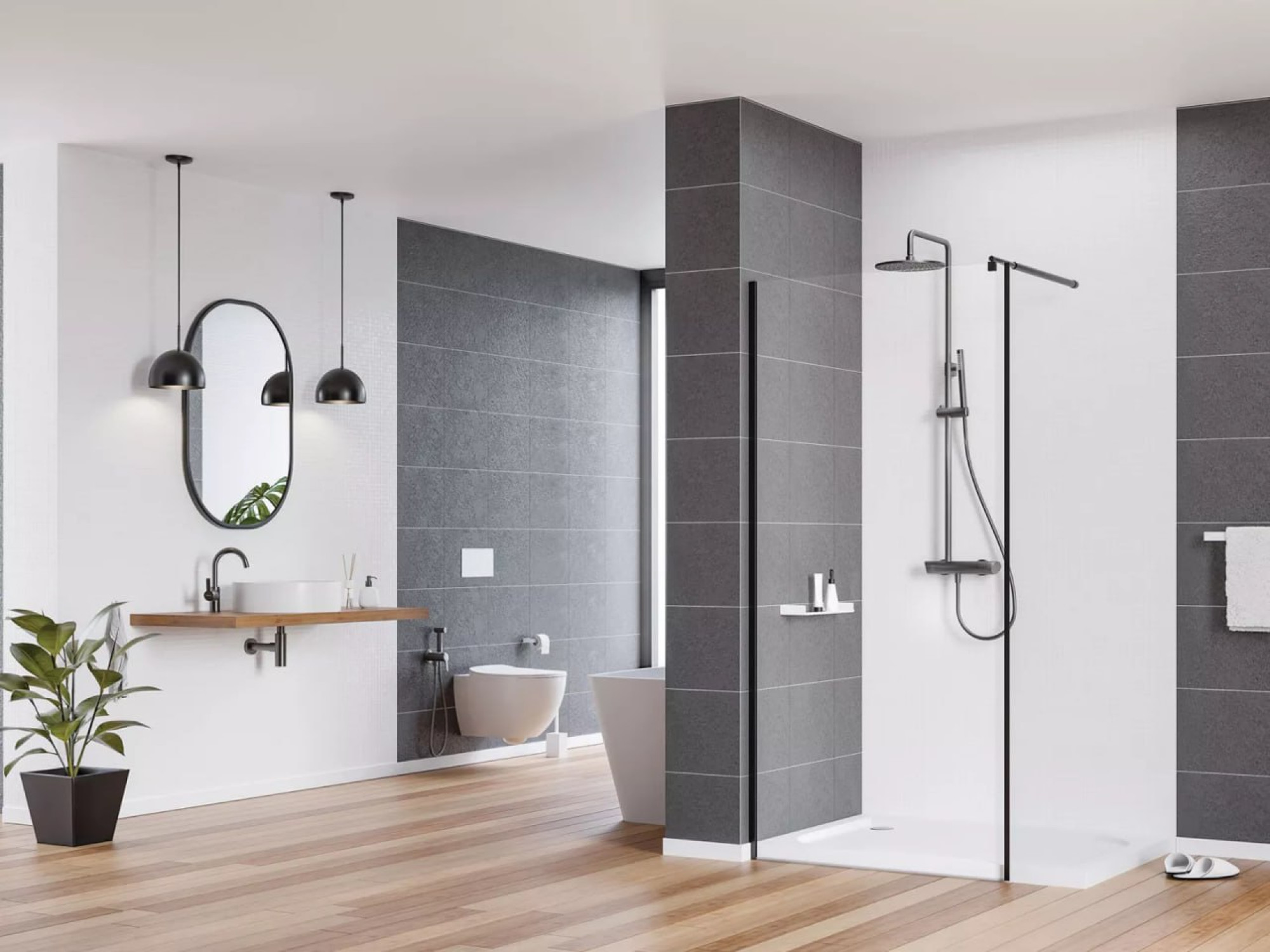 Душевая система Deante Arnika Titanium NAC D1QK - фото2 Душевая система Deante Arnika Titanium NAC D1QK - фото2