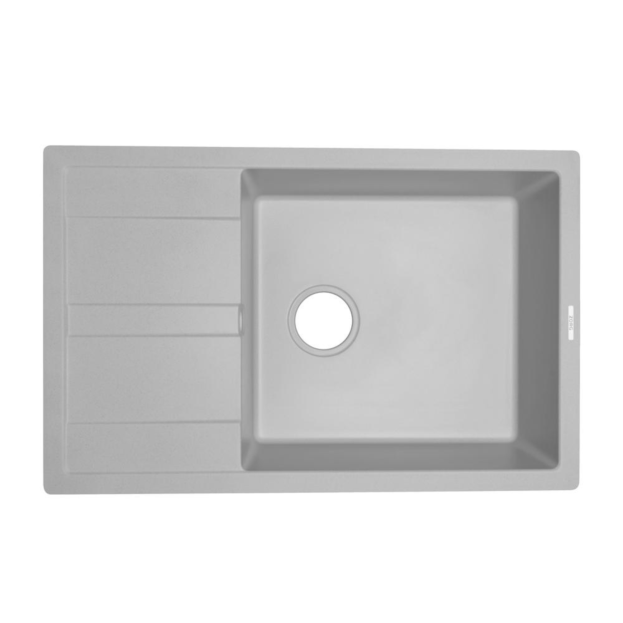 Кухонная мойка ZorG Apollo 78 (серый жемчуг) - фото1 Кухонная мойка ZorG Apollo 78 (серый жемчуг) - фото1