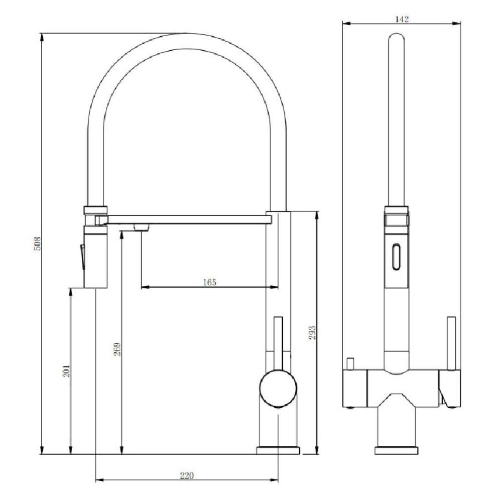 Смеситель Kern K2050GN фото-5