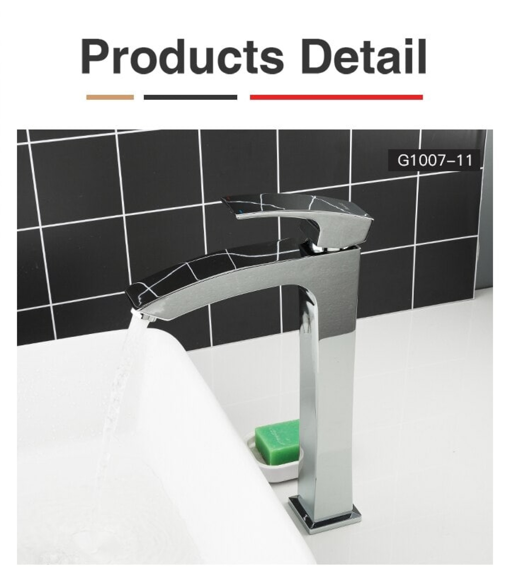 Смеситель Gappo G1007-11 фото-3