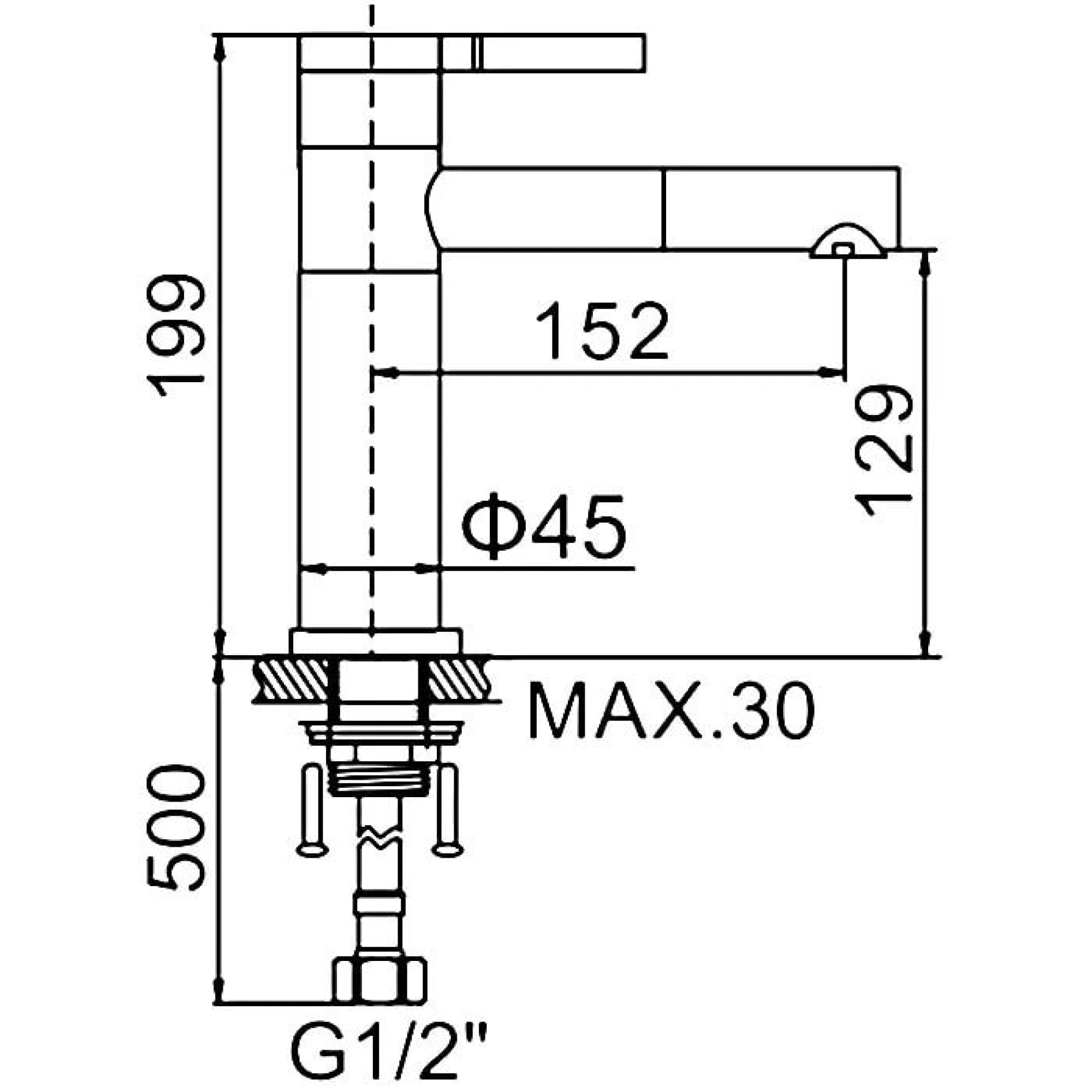 Смеситель Ledeme H52 L1152 фото-4