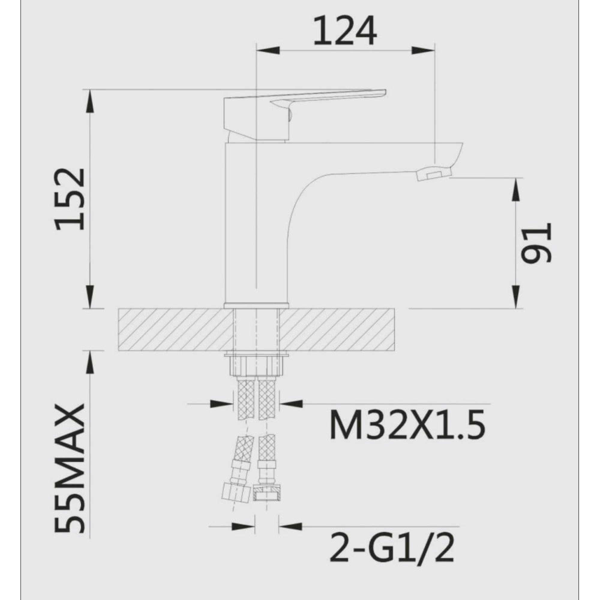 Комплект смесителей Hansen 90037F - фото2