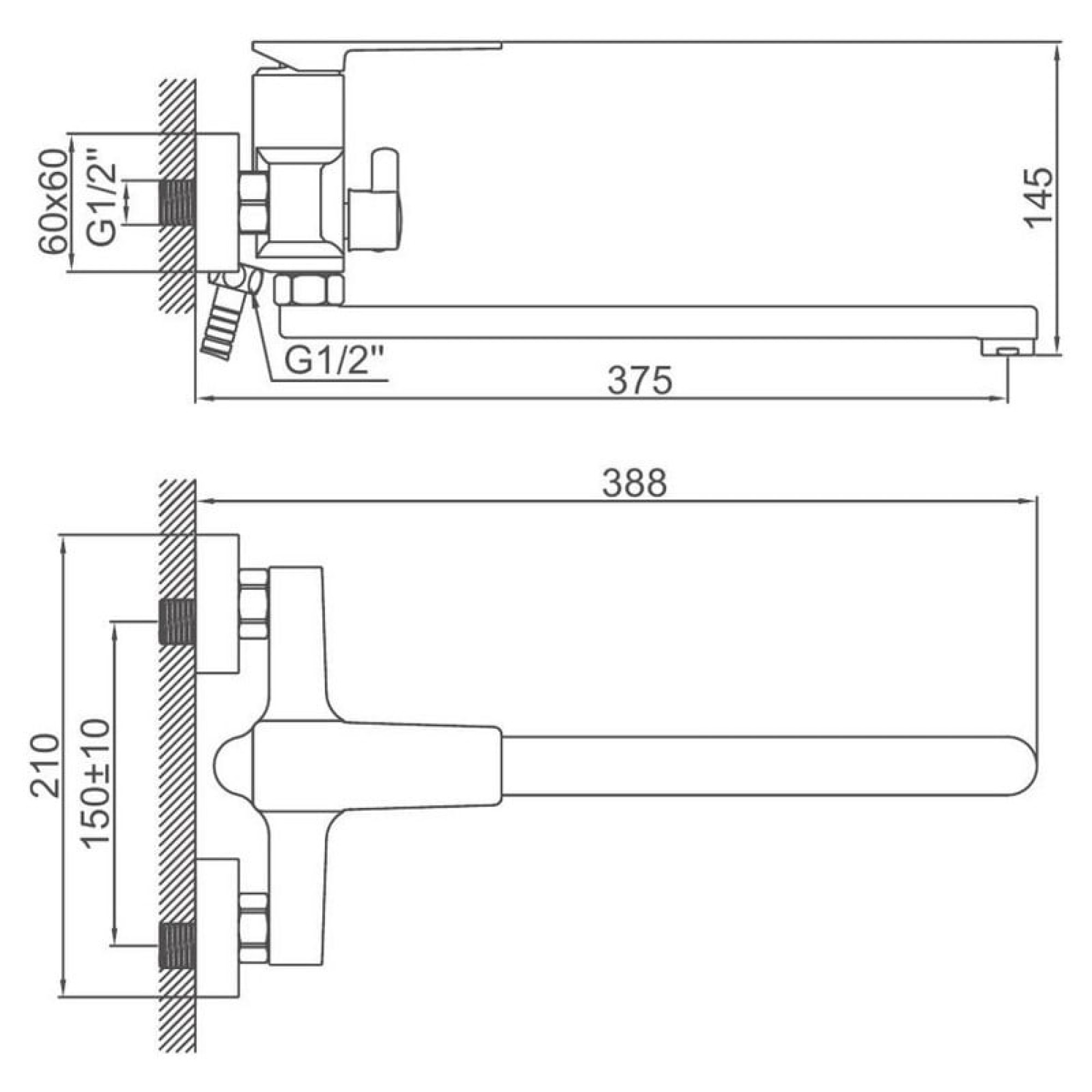 Смеситель Ledeme L2278 фото-3
