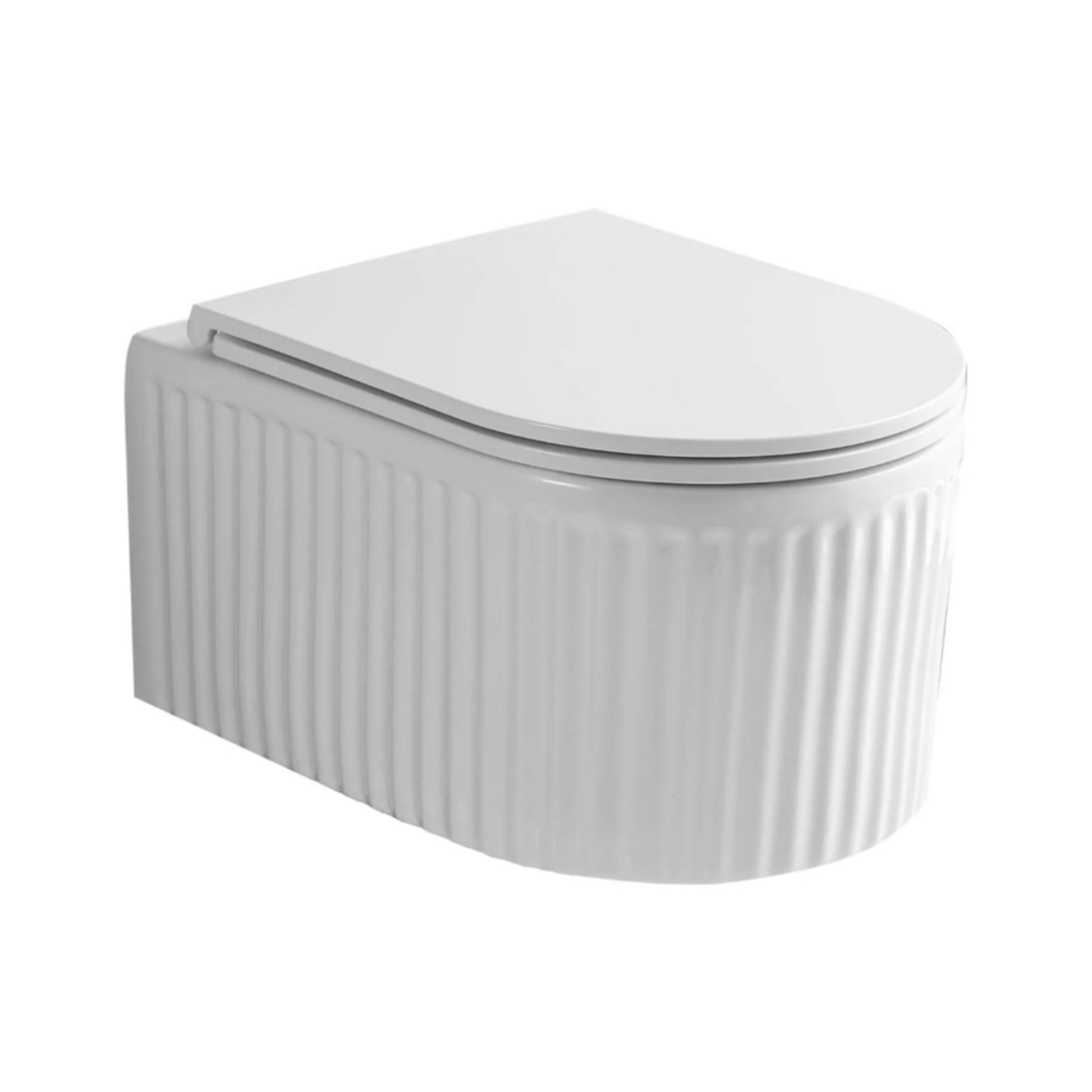 Унитаз подвесной Roxen Royal Matt в комплекте с инсталляцией StounFix Dual Fresh 6 в 1 968211 (кнопка: черный) фото-5