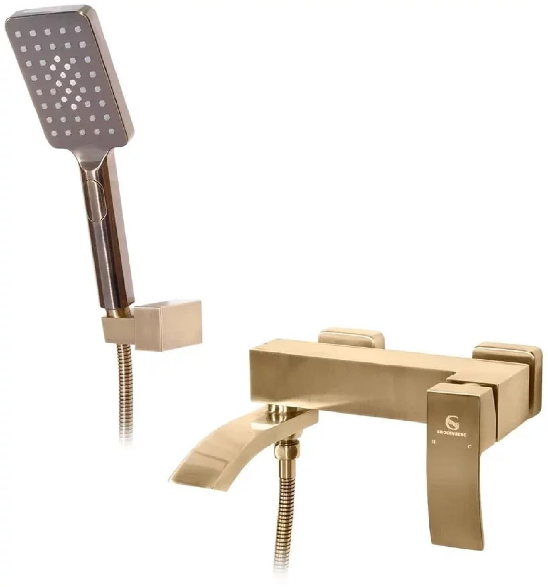 Комплект Grocenberg #07 Смеситель для душа Grocenberg GB8007, Смеситель Grocenberg GB2007 фото-2