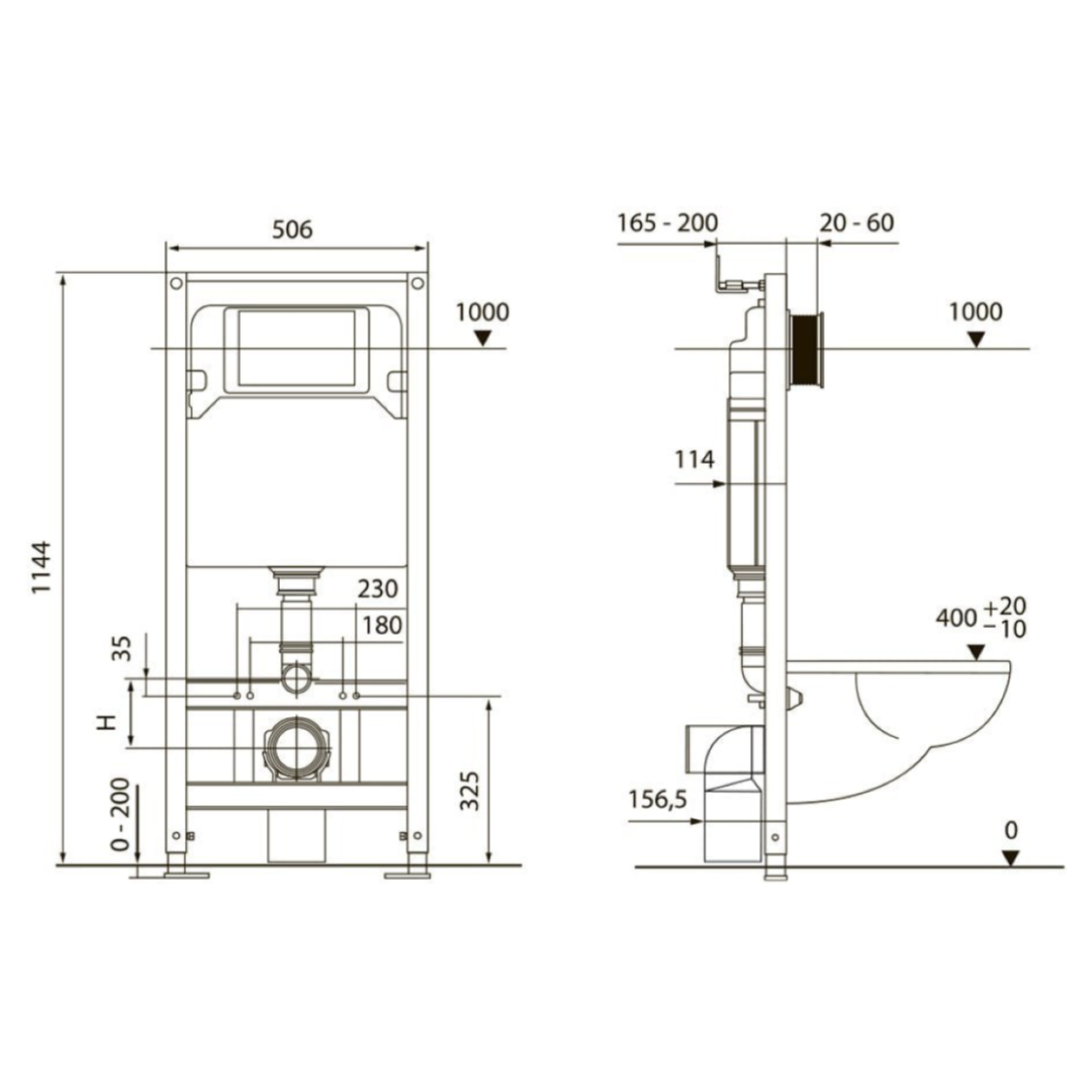Инсталляция для унитаза Tece K955101 фото-4