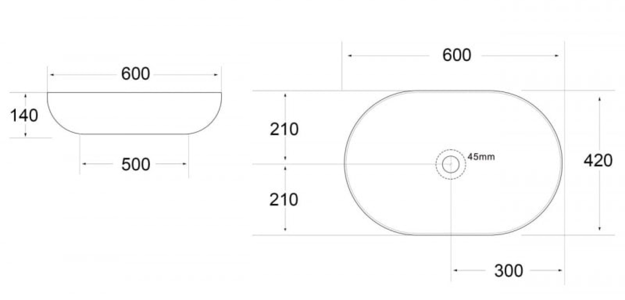 Умывальник Roxen Tim max 570265 фото-8 Умывальник Roxen Tim max 570265 фото-8
