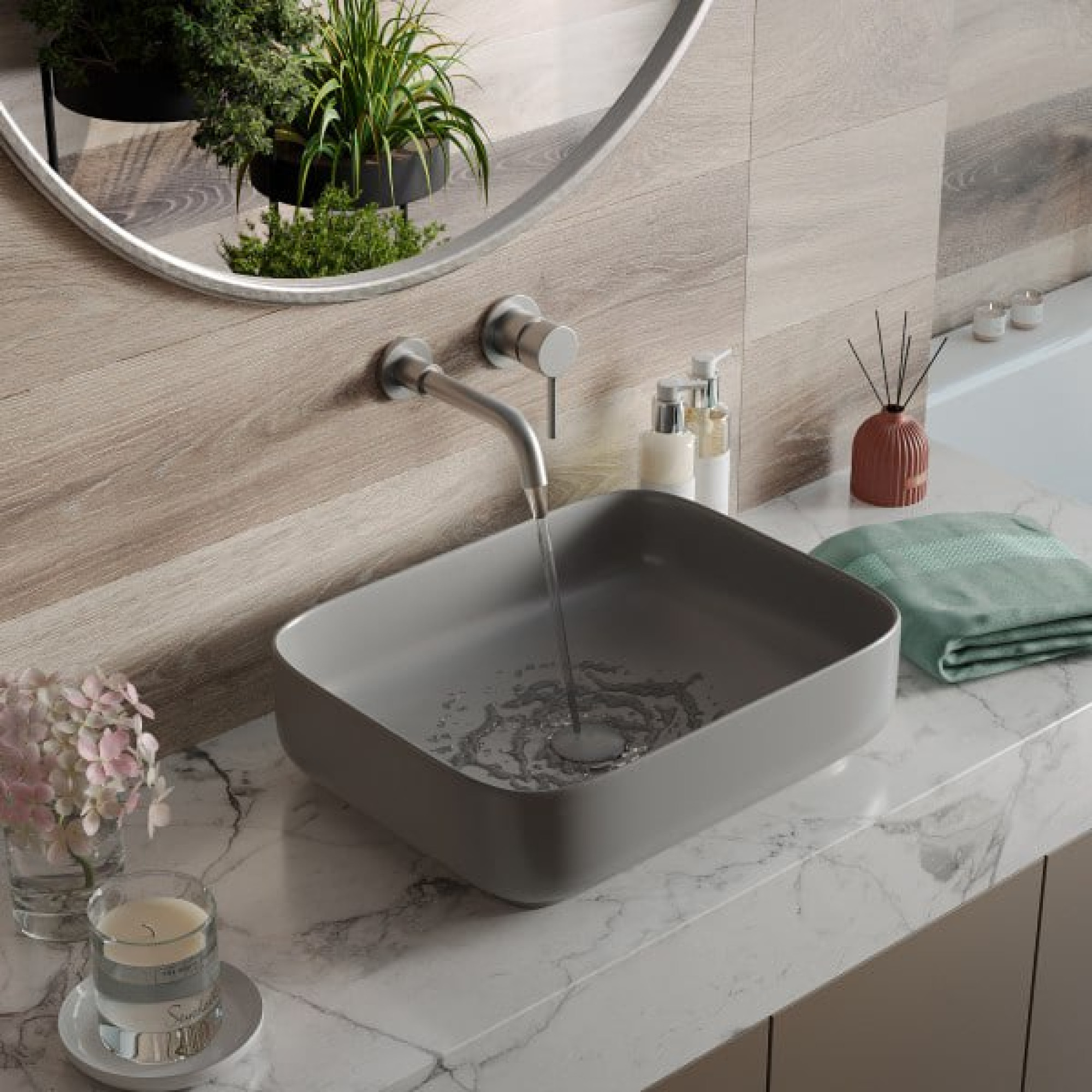 Умывальник Roxen Pure 570050-GR - фото2