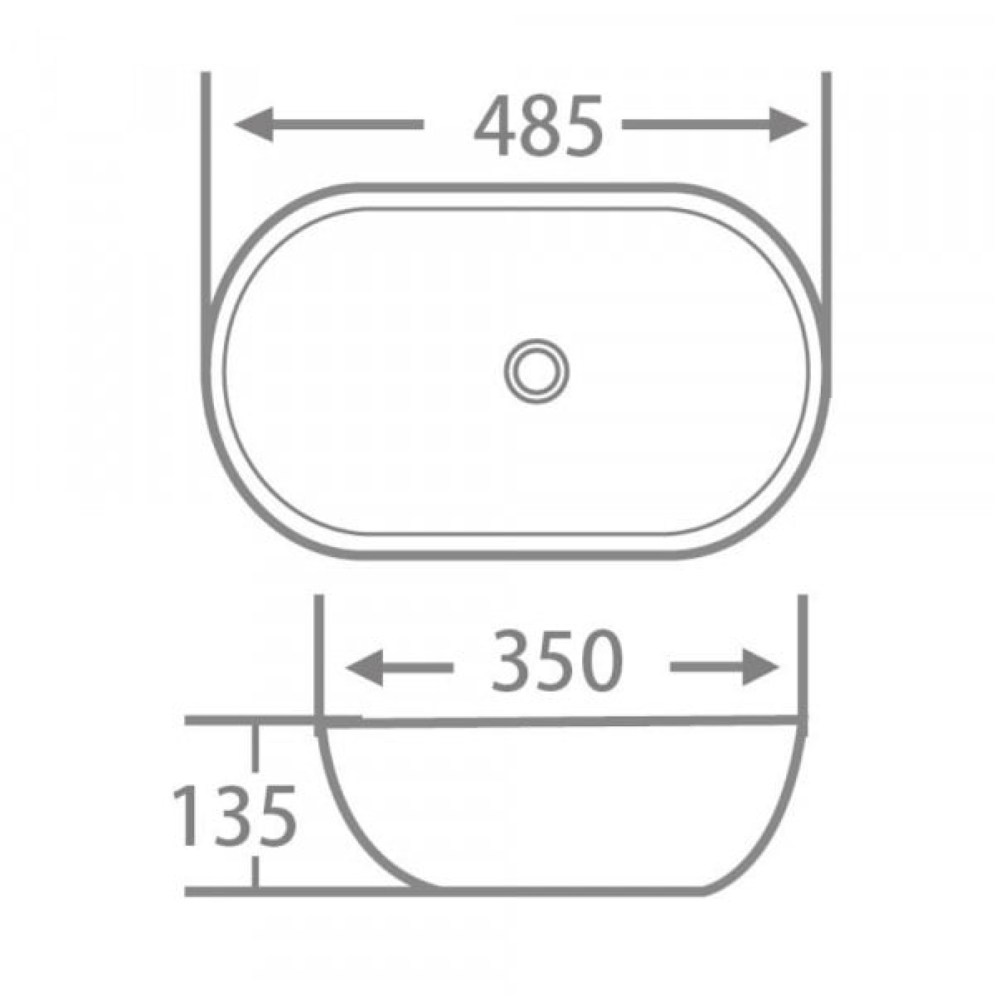 Умывальник Roxen Sandra 570195-BGB фото-6