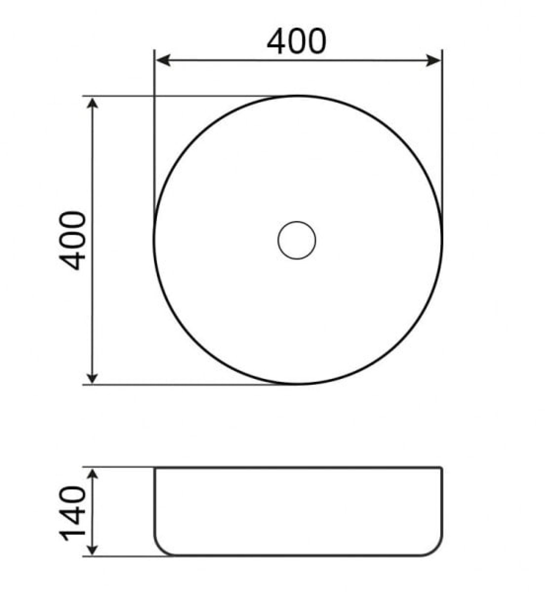 Умывальник Roxen Fabio Round 570215 фото-5