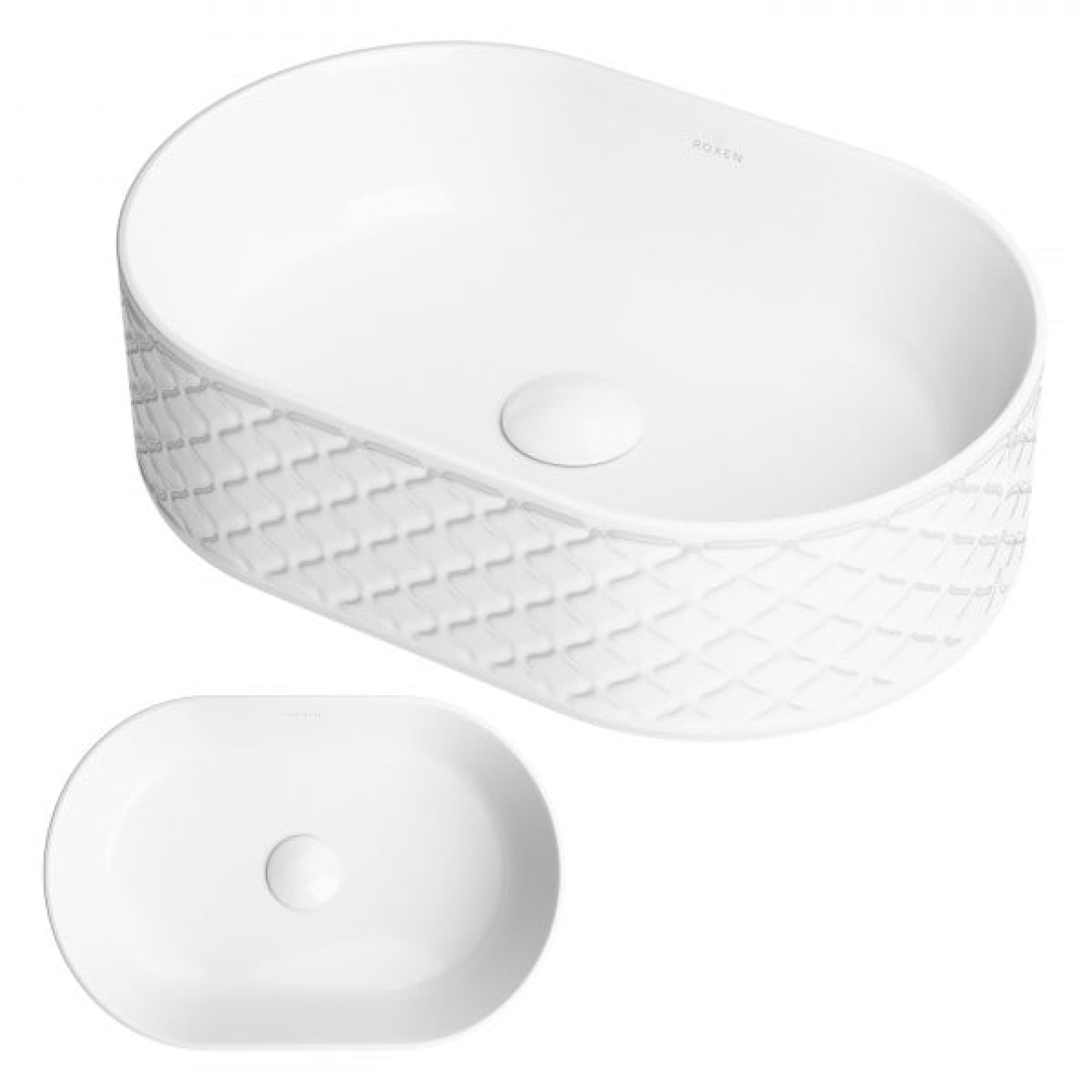 Умывальник Roxen Vine Oval 570240 фото-5