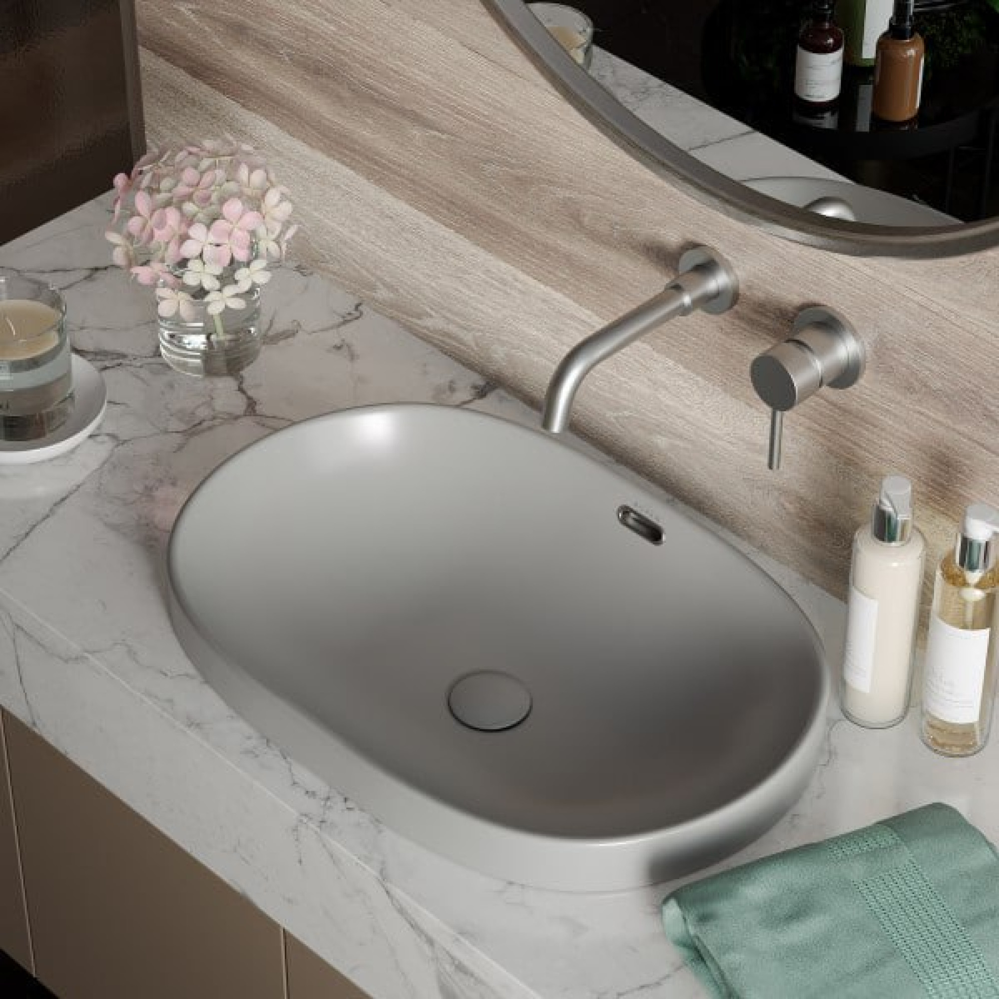 Умывальник Roxen Batt 570155-GR - фото1