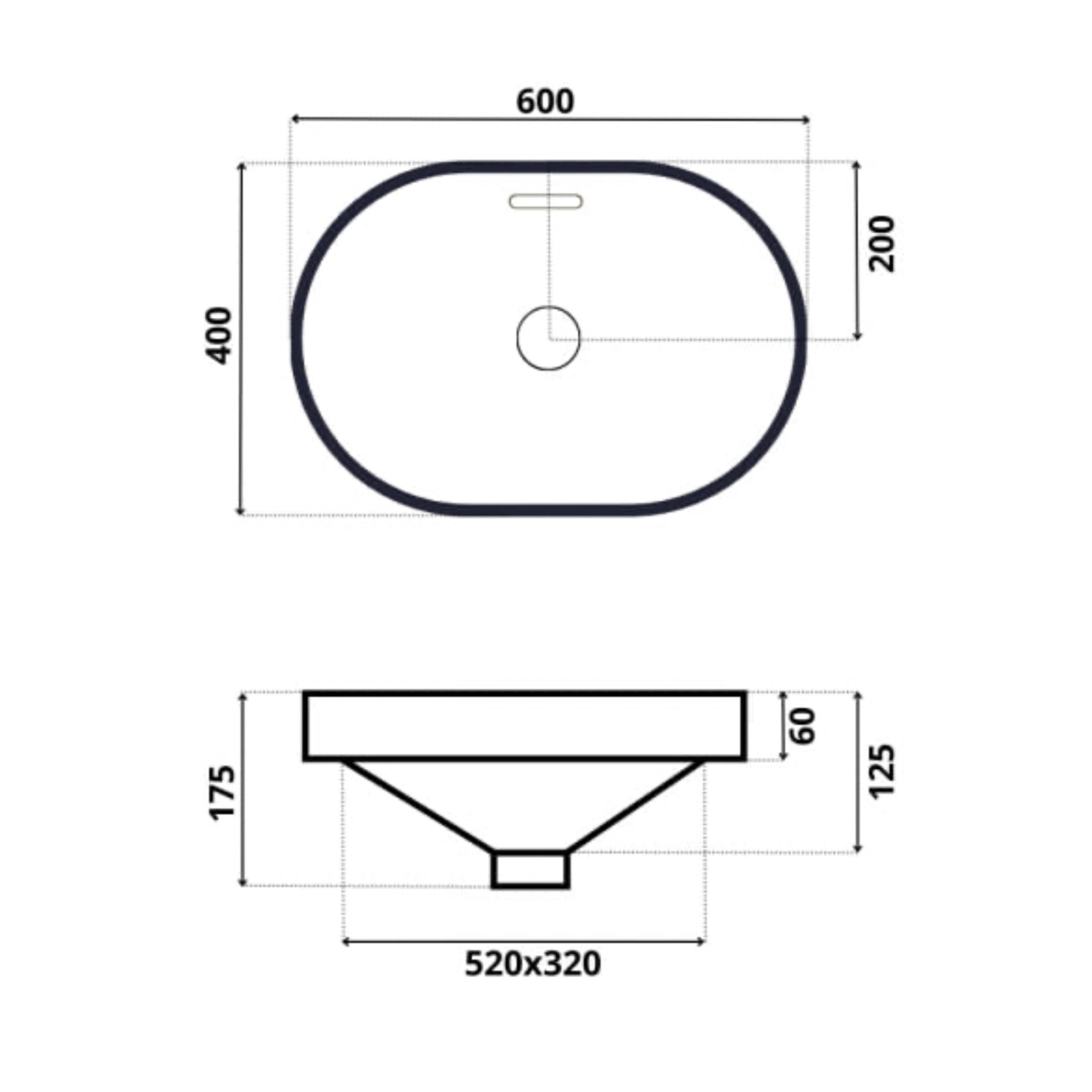 Умывальник Roxen Batt 570155-GR фото-5 Умывальник Roxen Batt 570155-GR фото-5