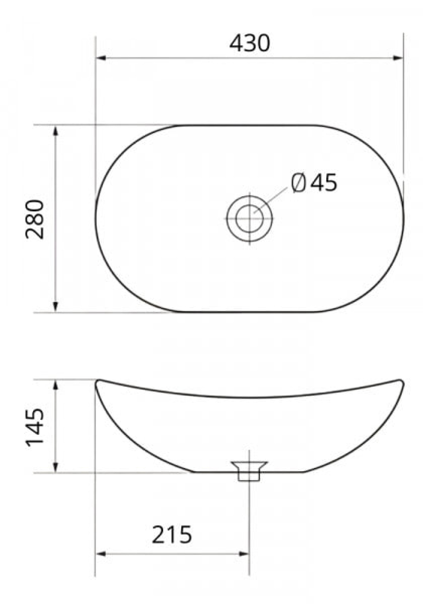Умывальник Roxen Lune 570225 фото-6 Умывальник Roxen Lune 570225 фото-6