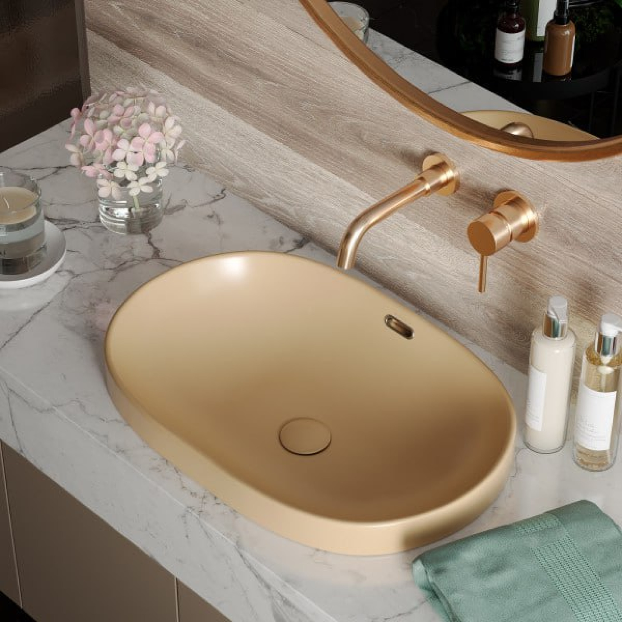 Умывальник Roxen Batt 570155-BG - фото1