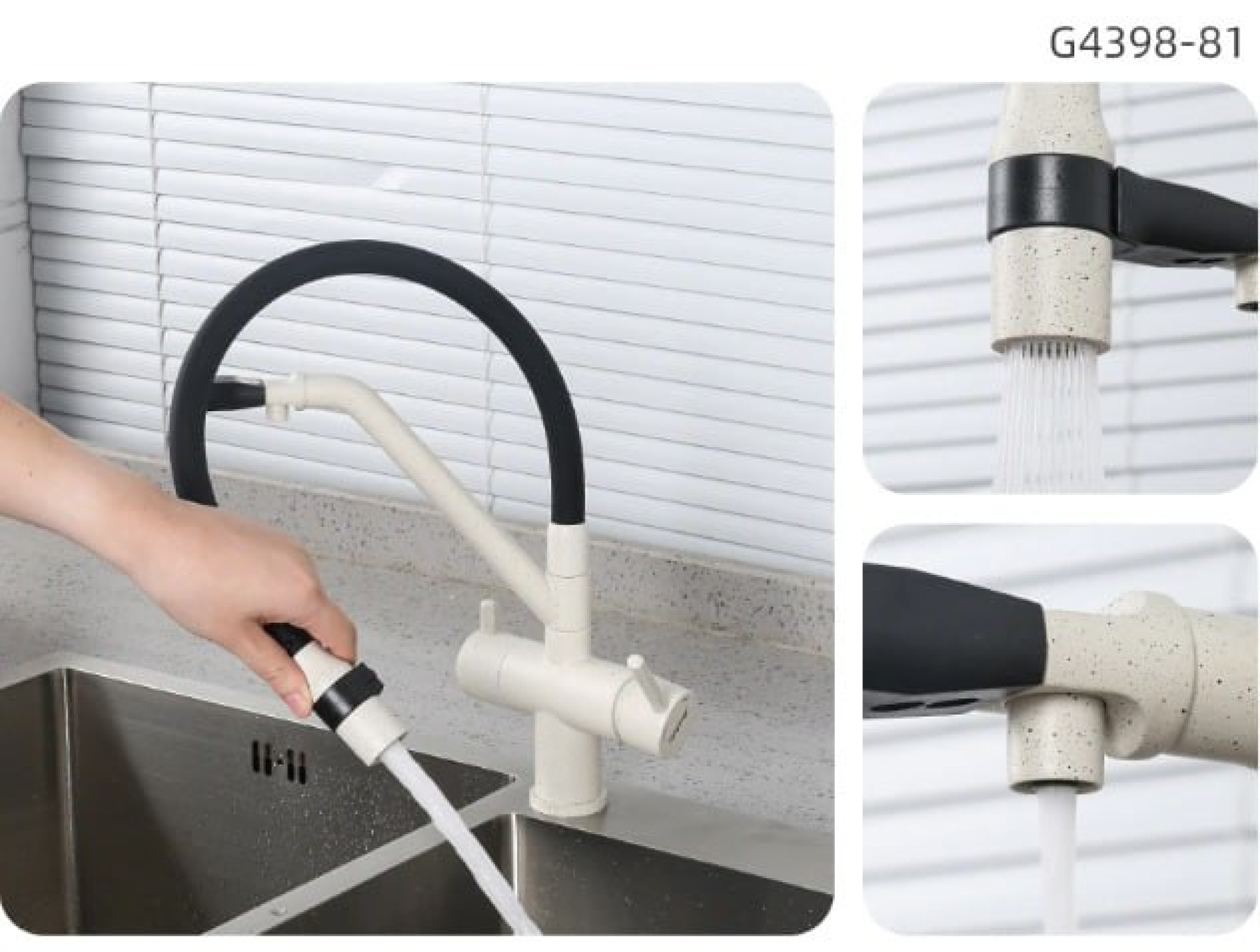 Смеситель Gappo G4398-81 - фото1 Смеситель Gappo G4398-81 - фото1