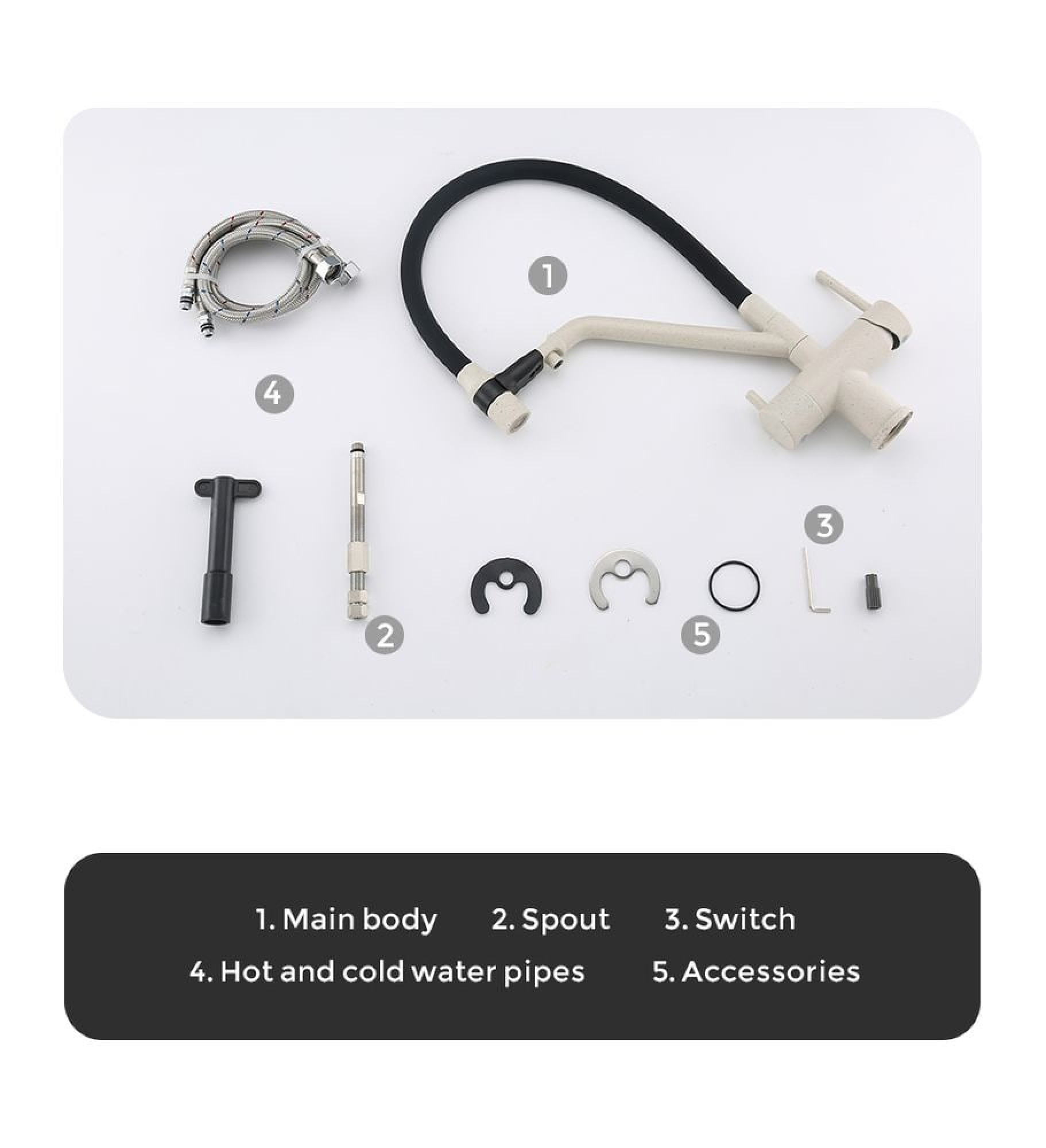 Смеситель Gappo G4398-81 фото-4