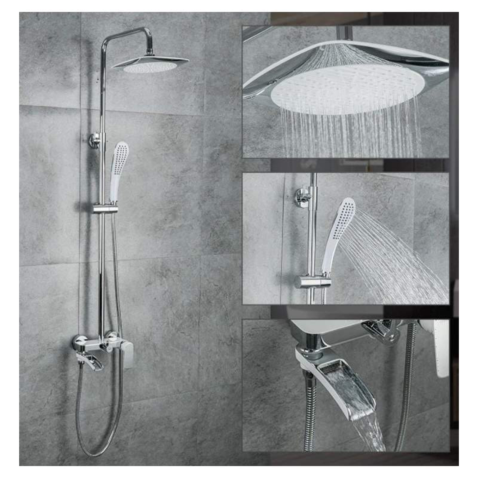 Душевая система  Gappo G2448-8 - фото1
