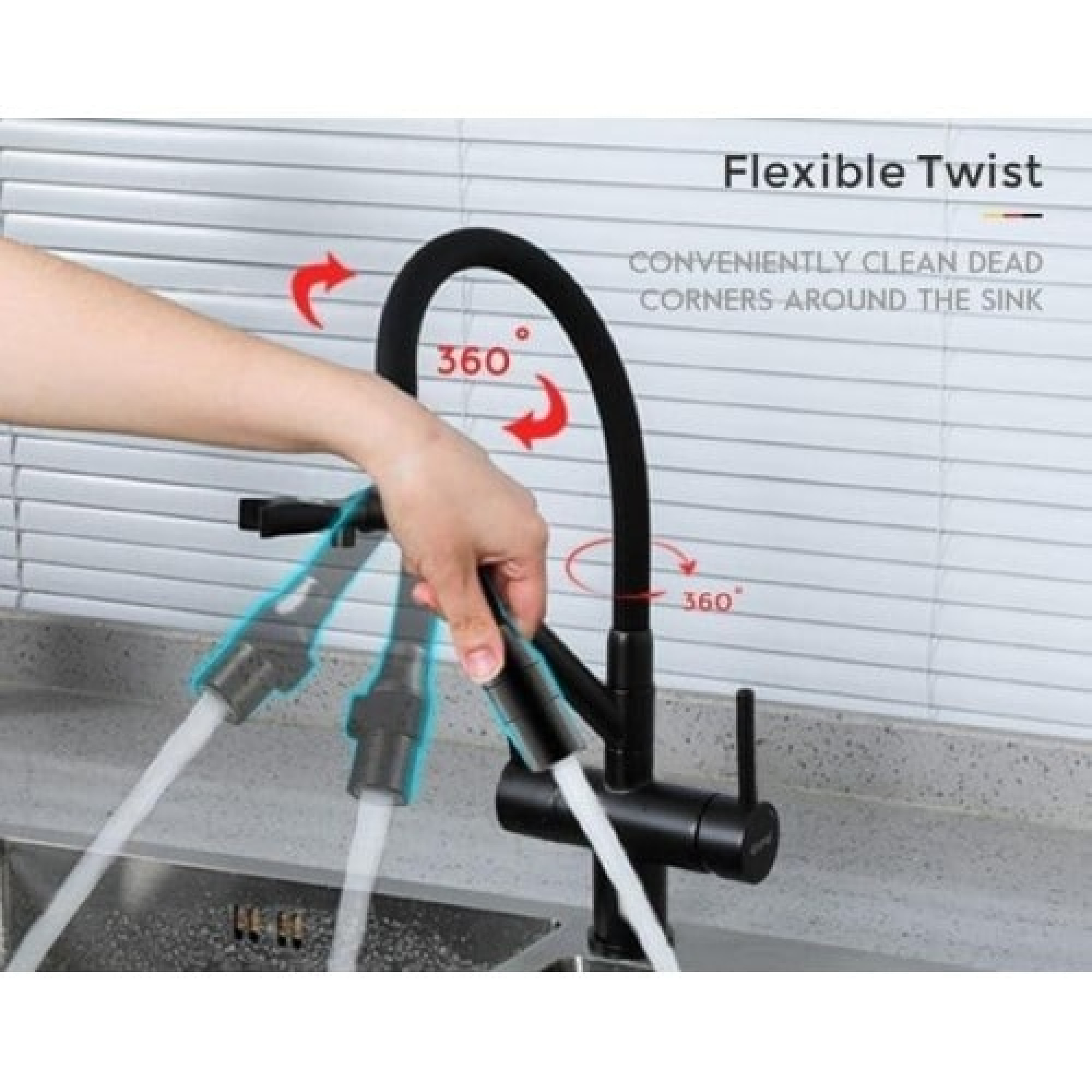 Смеситель Gappo G4398-86 фото-10