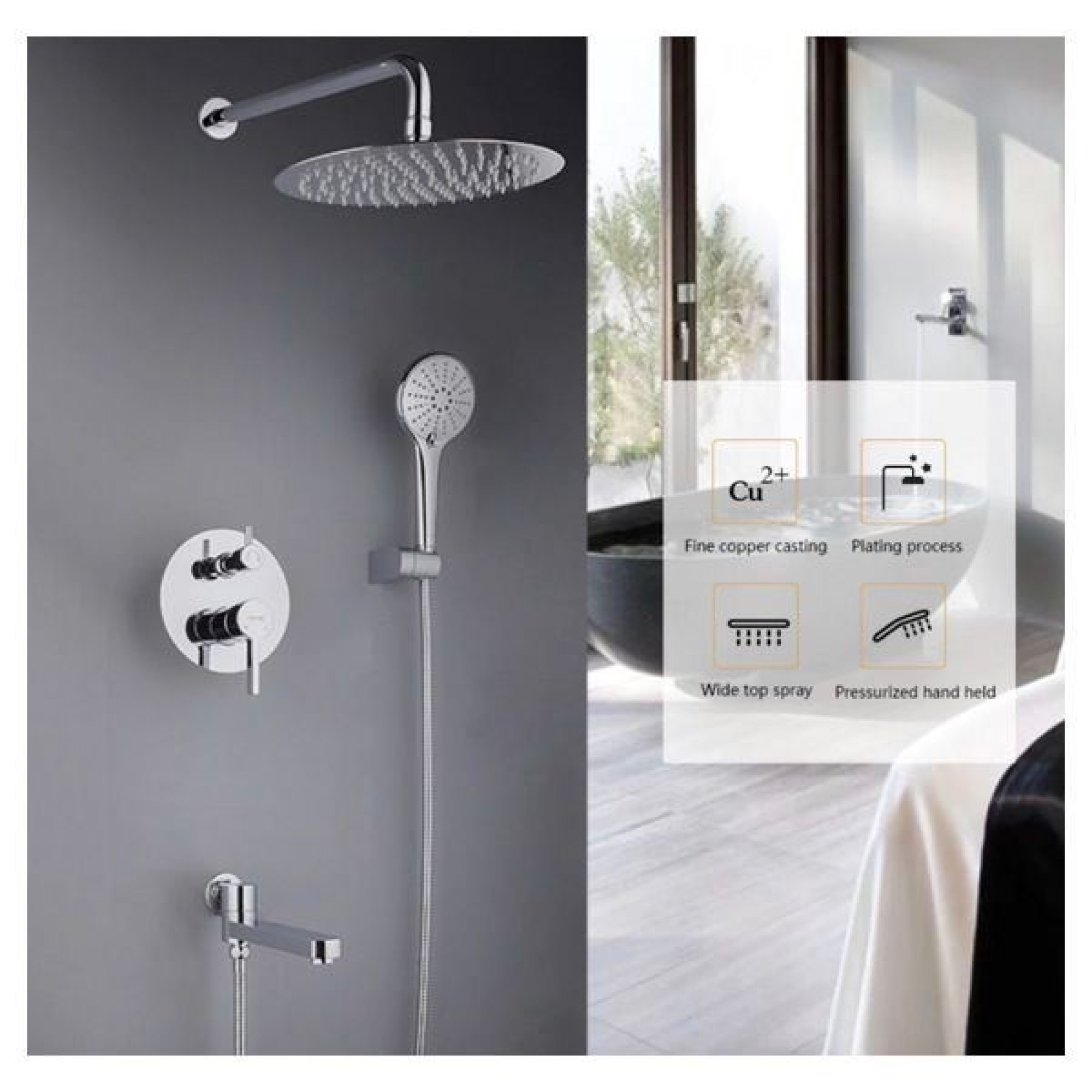 Душевая система  Gappo G7104 - фото2