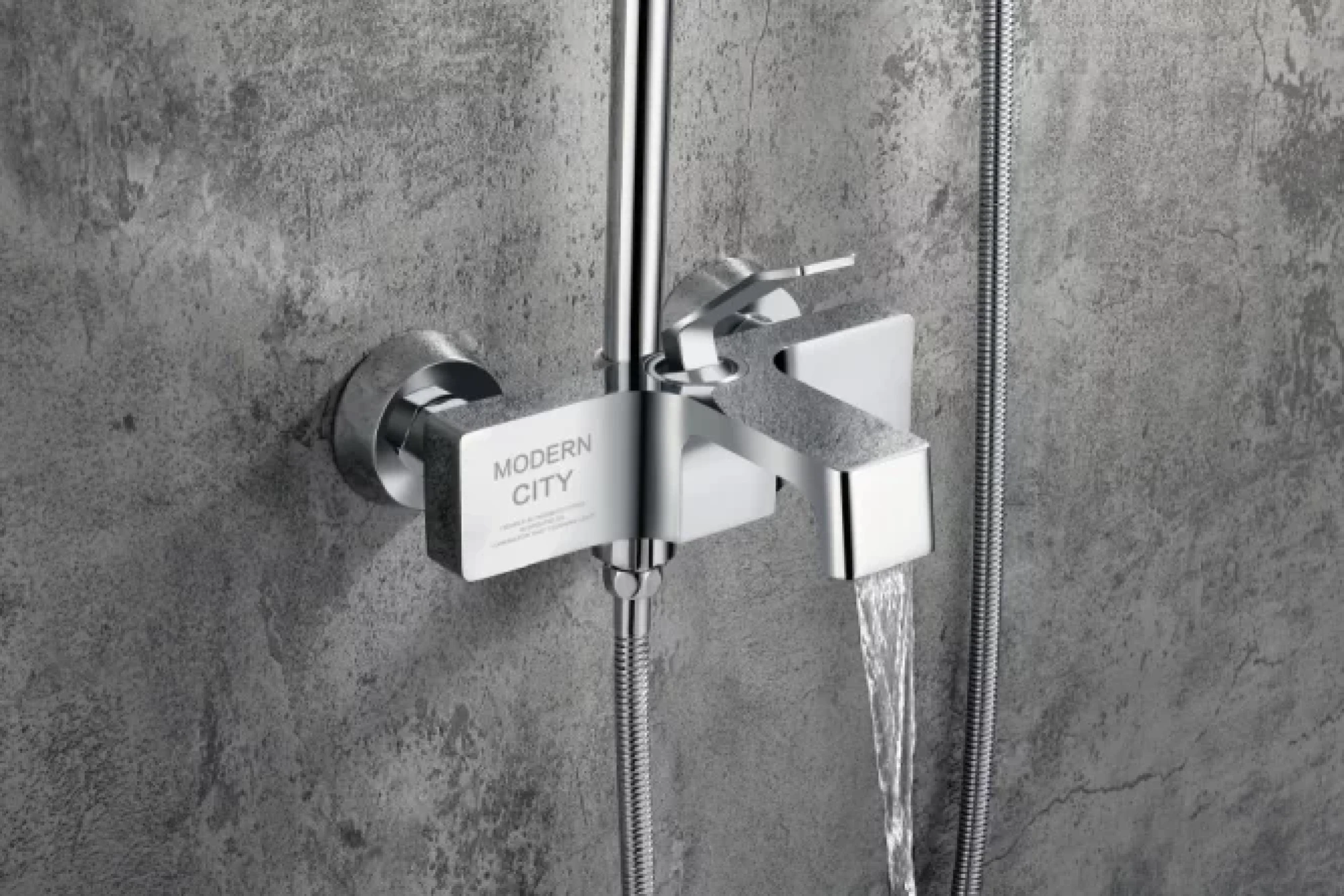 Комплект Grocenberg #90H GB7090 + GB2090 хром фото-3