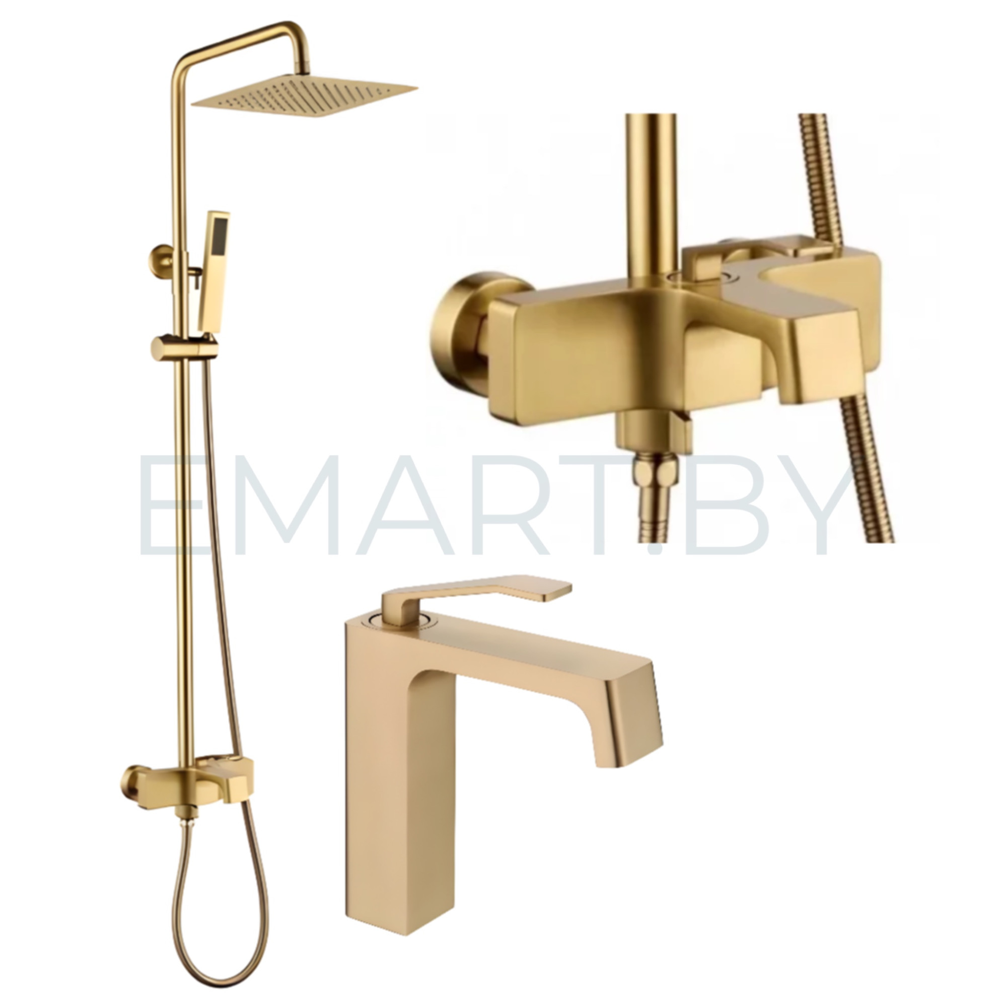 Комплект Grocenberg #90MG GB7090 + GB2090 золото матовое фото-2