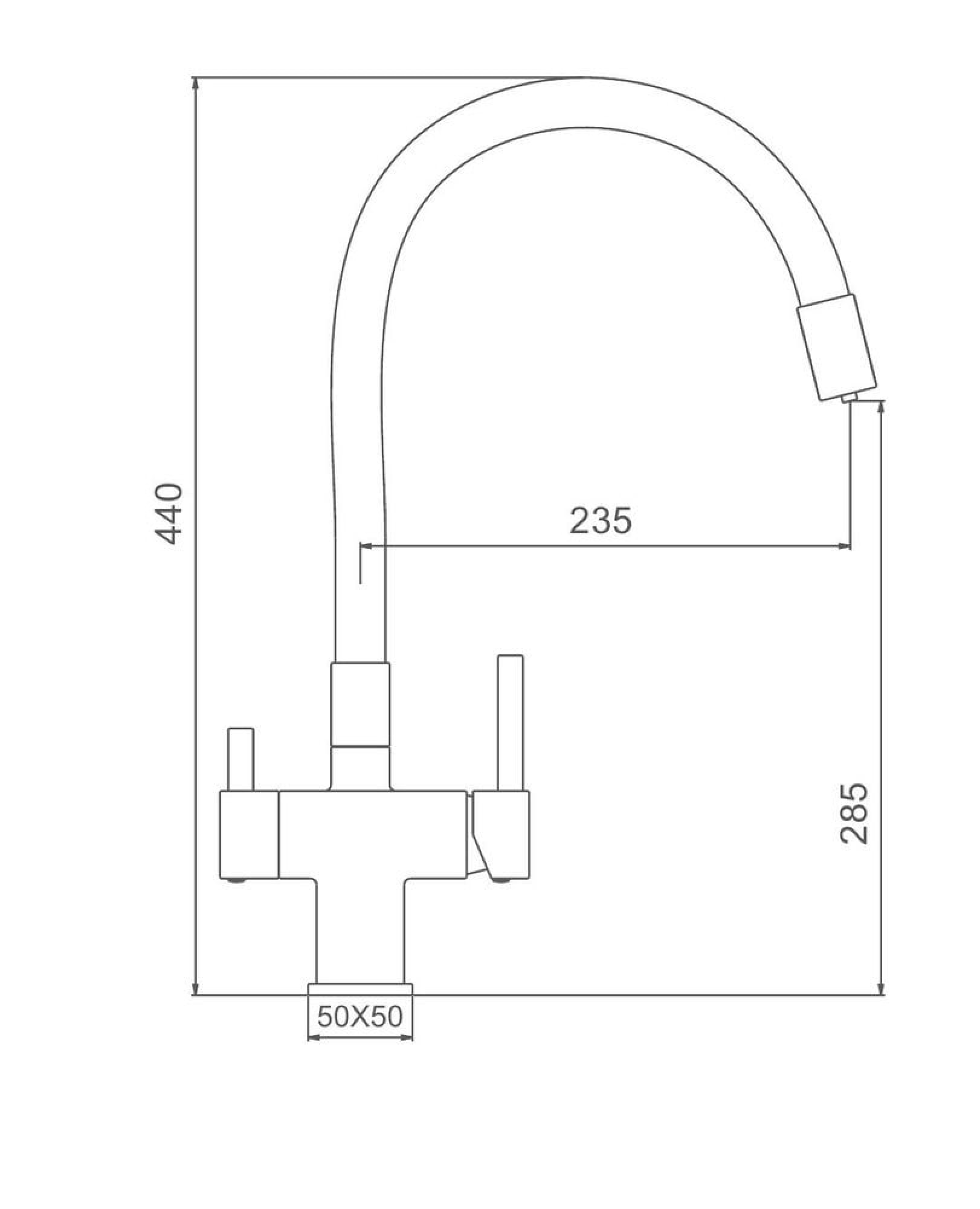 Смеситель Gappo G4395-33 фото-5