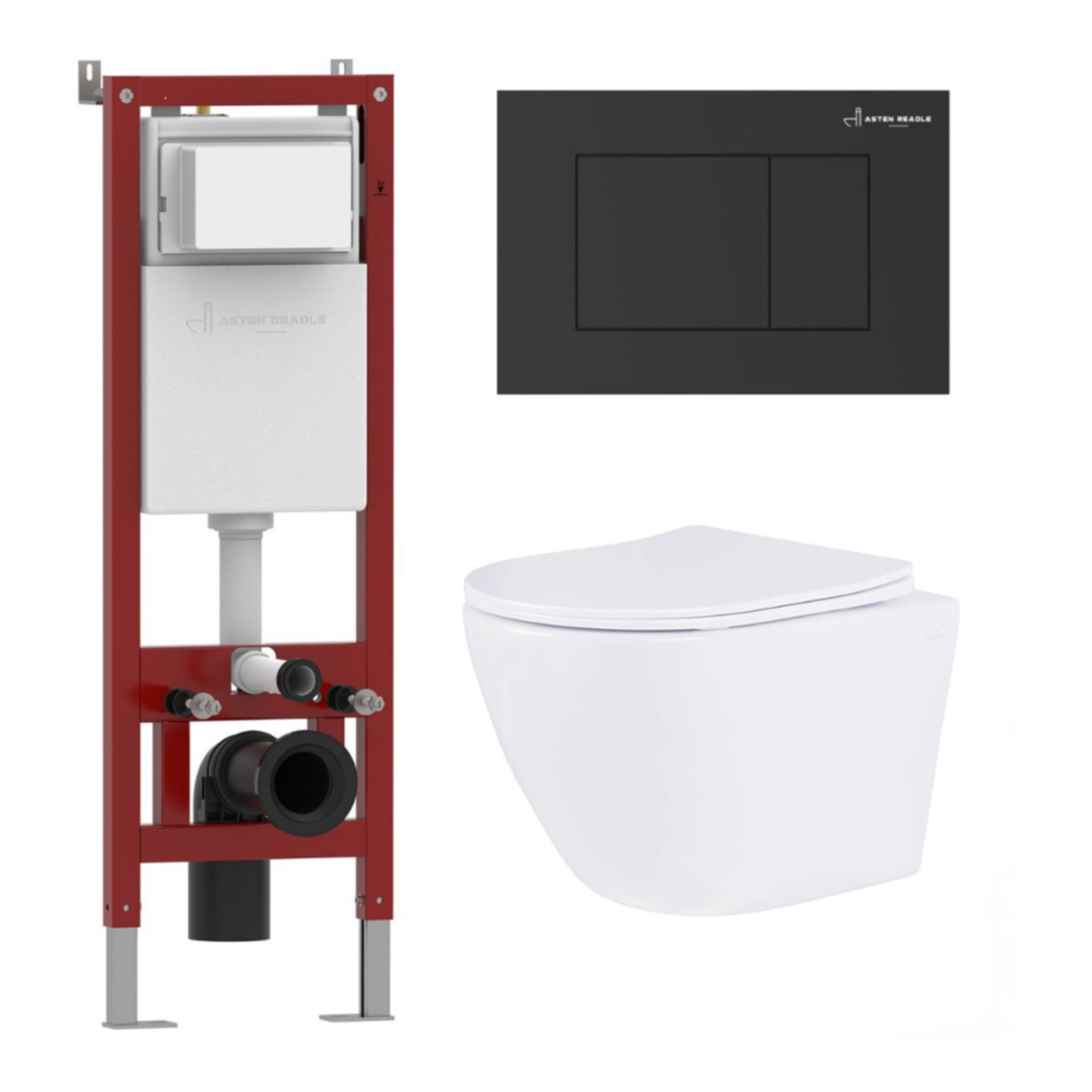 Унитаз подвесной Asten Readle Zentralmodul AR0601-185B - фото1